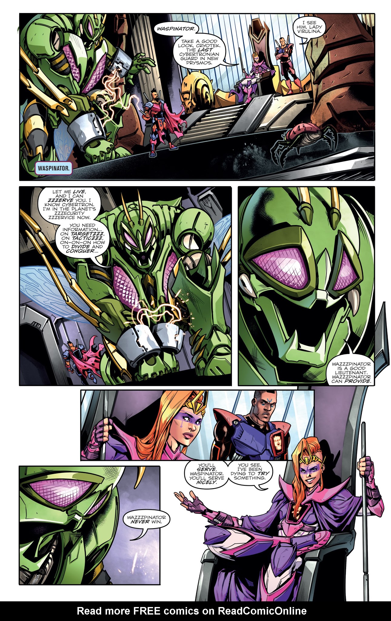 Read online Transformers vs. Visionaries comic -  Issue #3 - 17