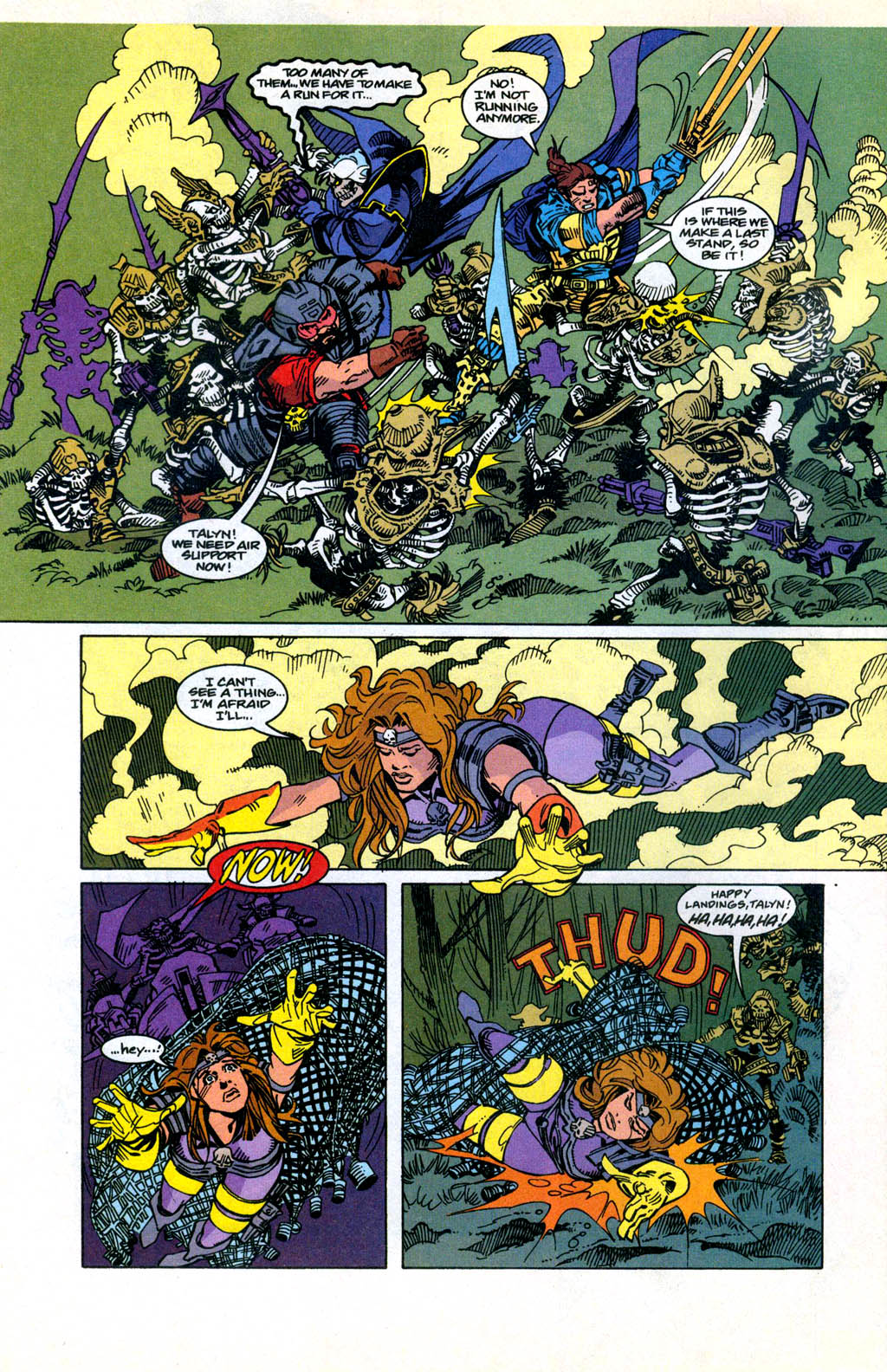 Read online Skeleton Warriors comic -  Issue #3 - 5