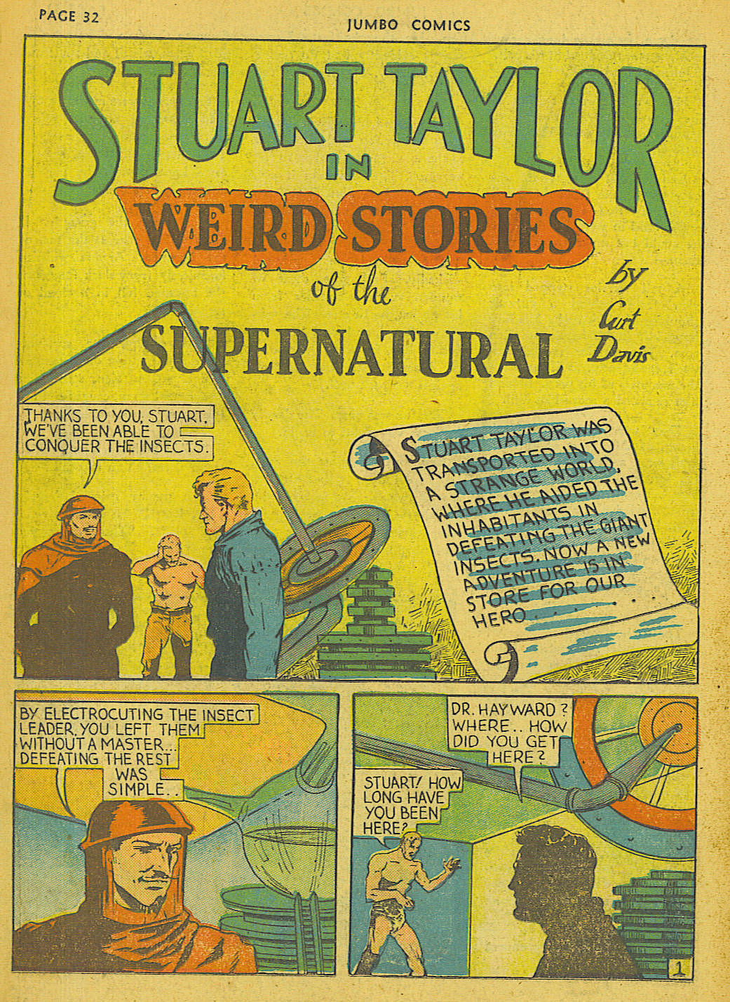 Read online Jumbo Comics comic -  Issue #14 - 34