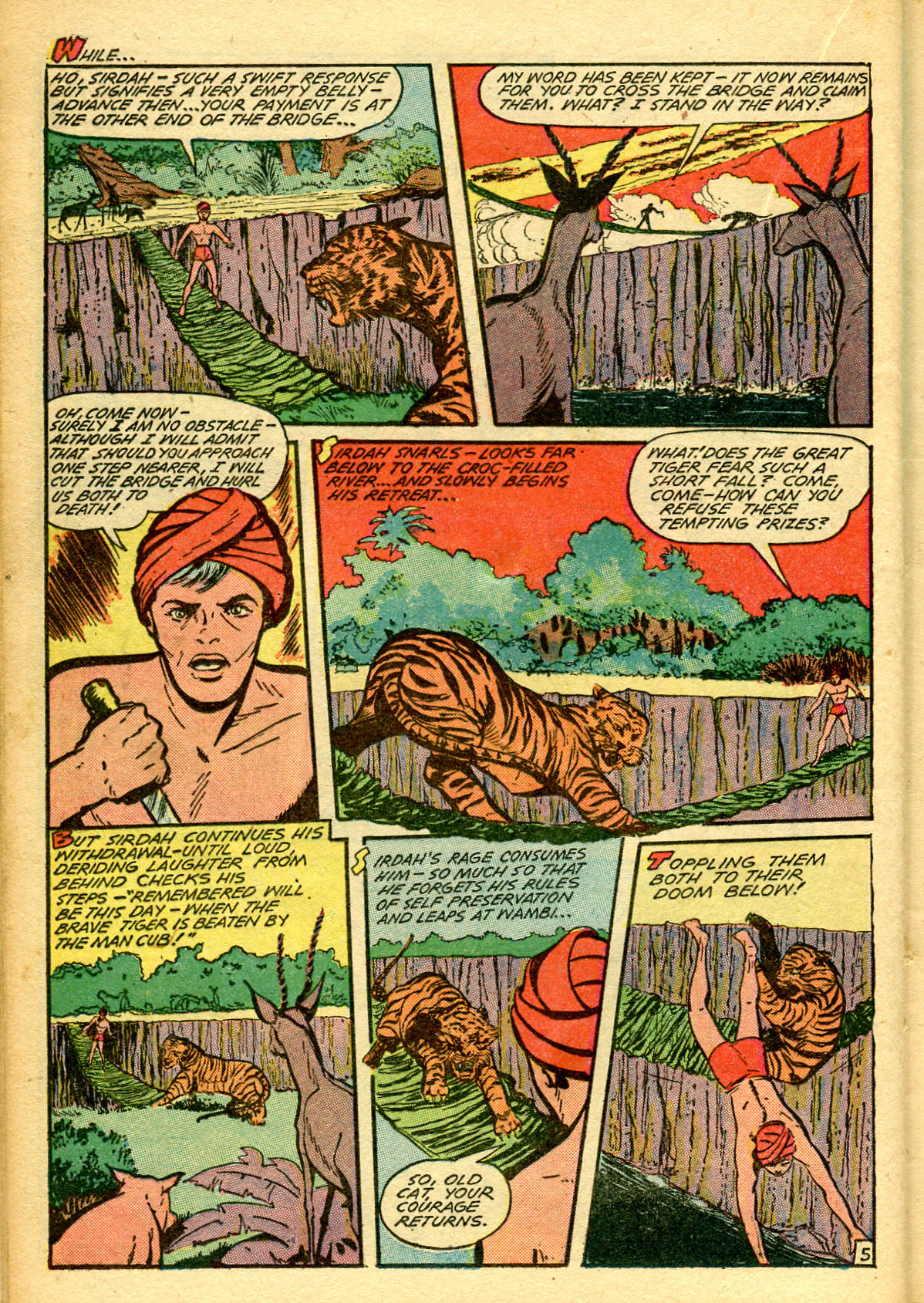 Read online Jungle Comics comic -  Issue #96 - 34