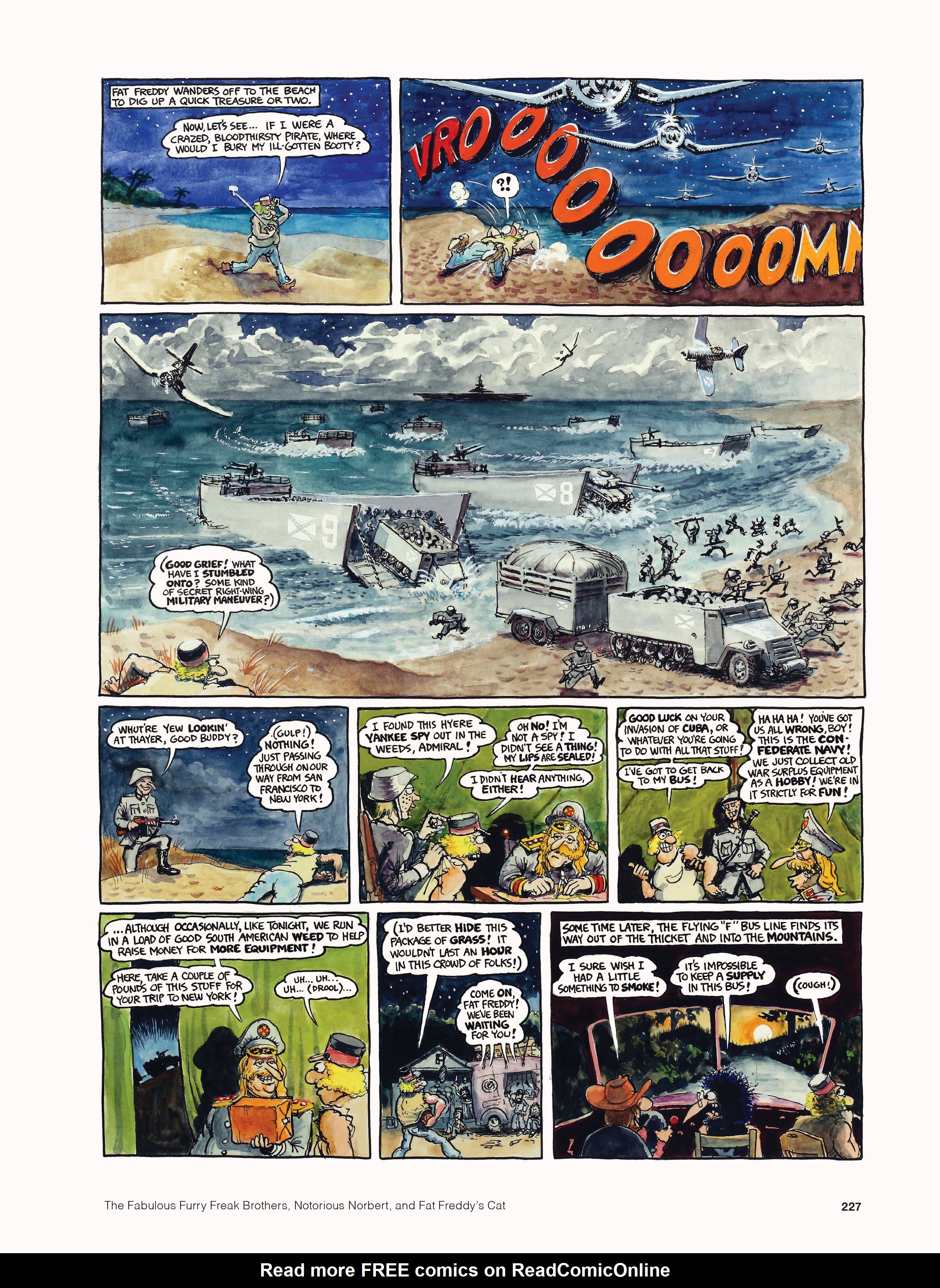 Read online Dave Sheridan: Life with Dealer McDope, the Leather Nun, and the Fabulous Furry Freak Brothers comic -  Issue # TPB (Part 3) - 39