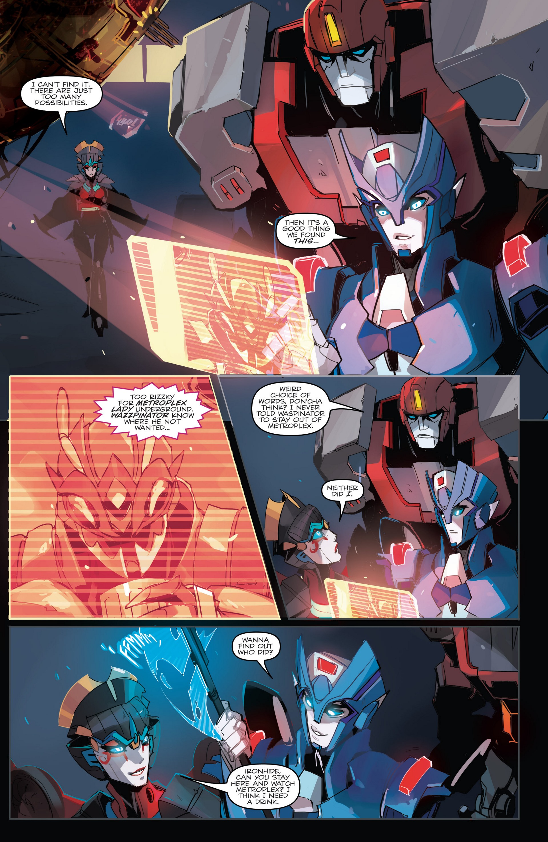 Read online The Transformers: Windblade (2014) comic -  Issue #2 - 14