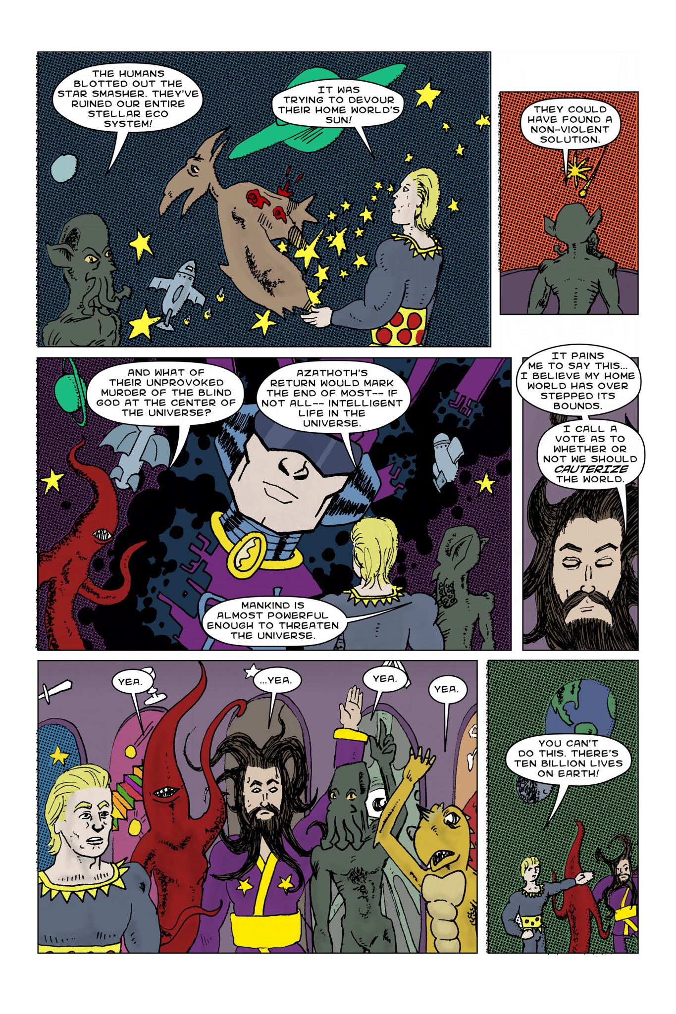 Read online Attack of the Super-Wizards comic -  Issue #1 - 9