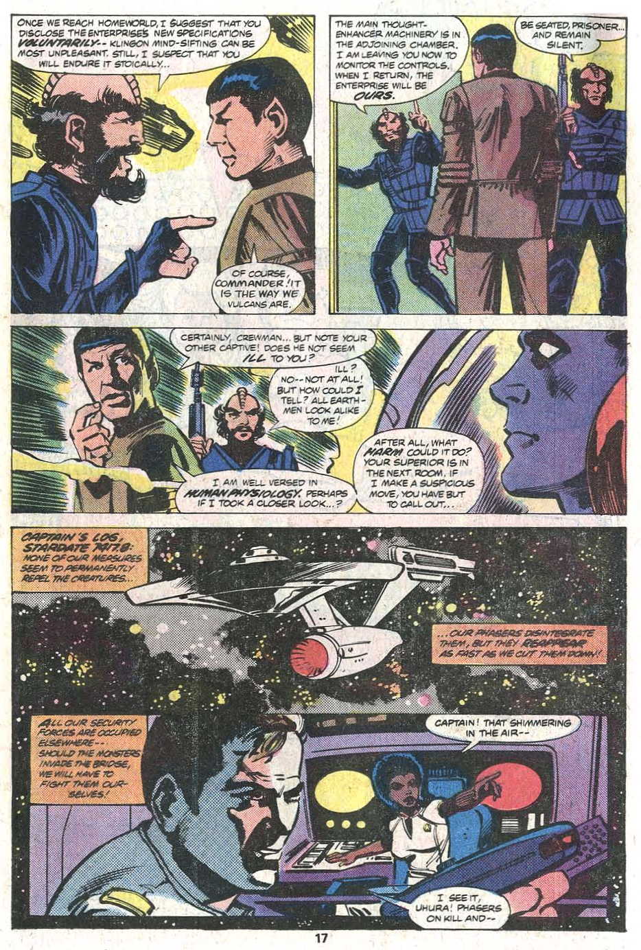 Read online Star Trek (1980) comic -  Issue #5 - 19