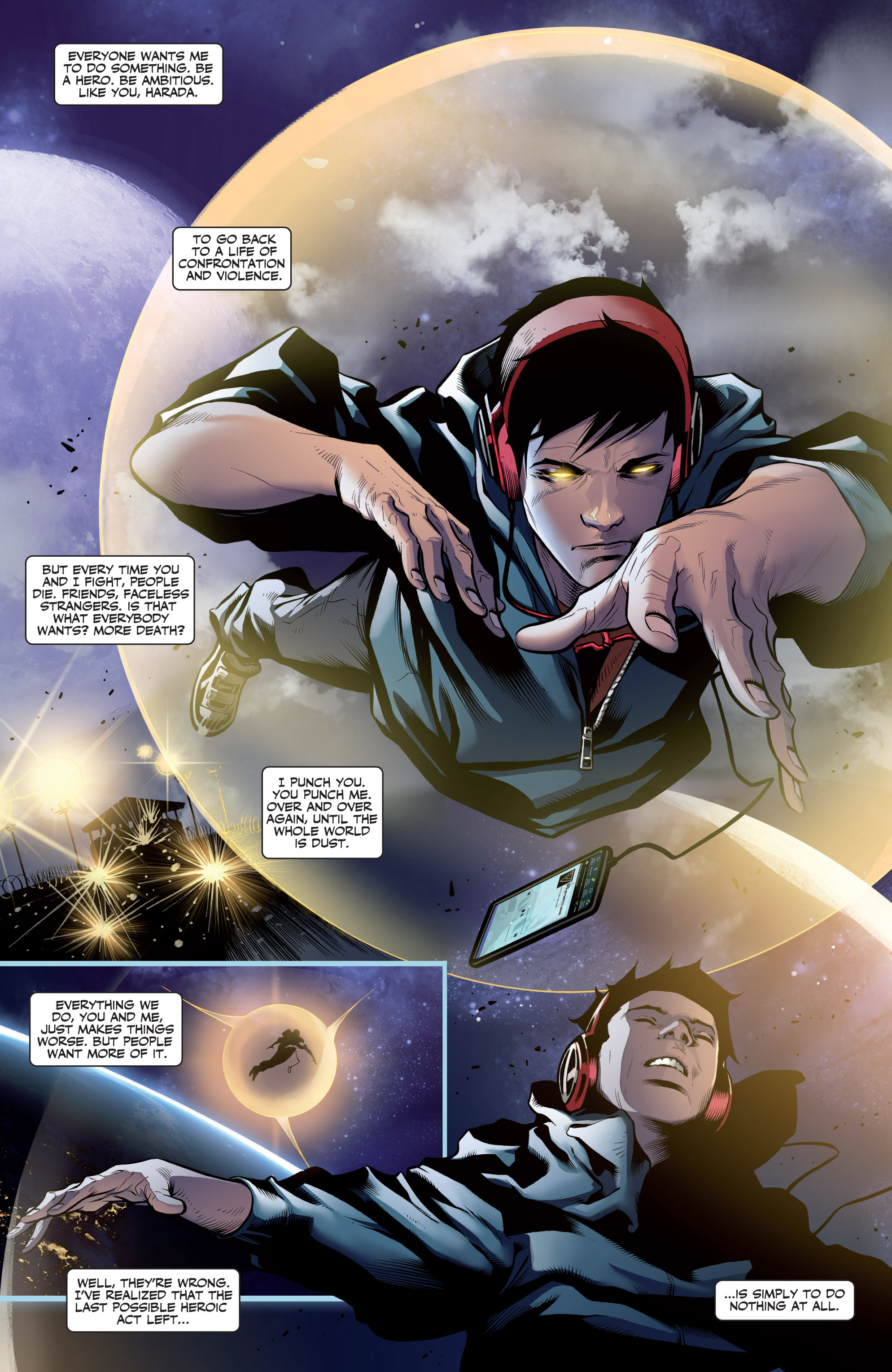 Read online Harbinger: Omegas comic -  Issue # TPB - 65