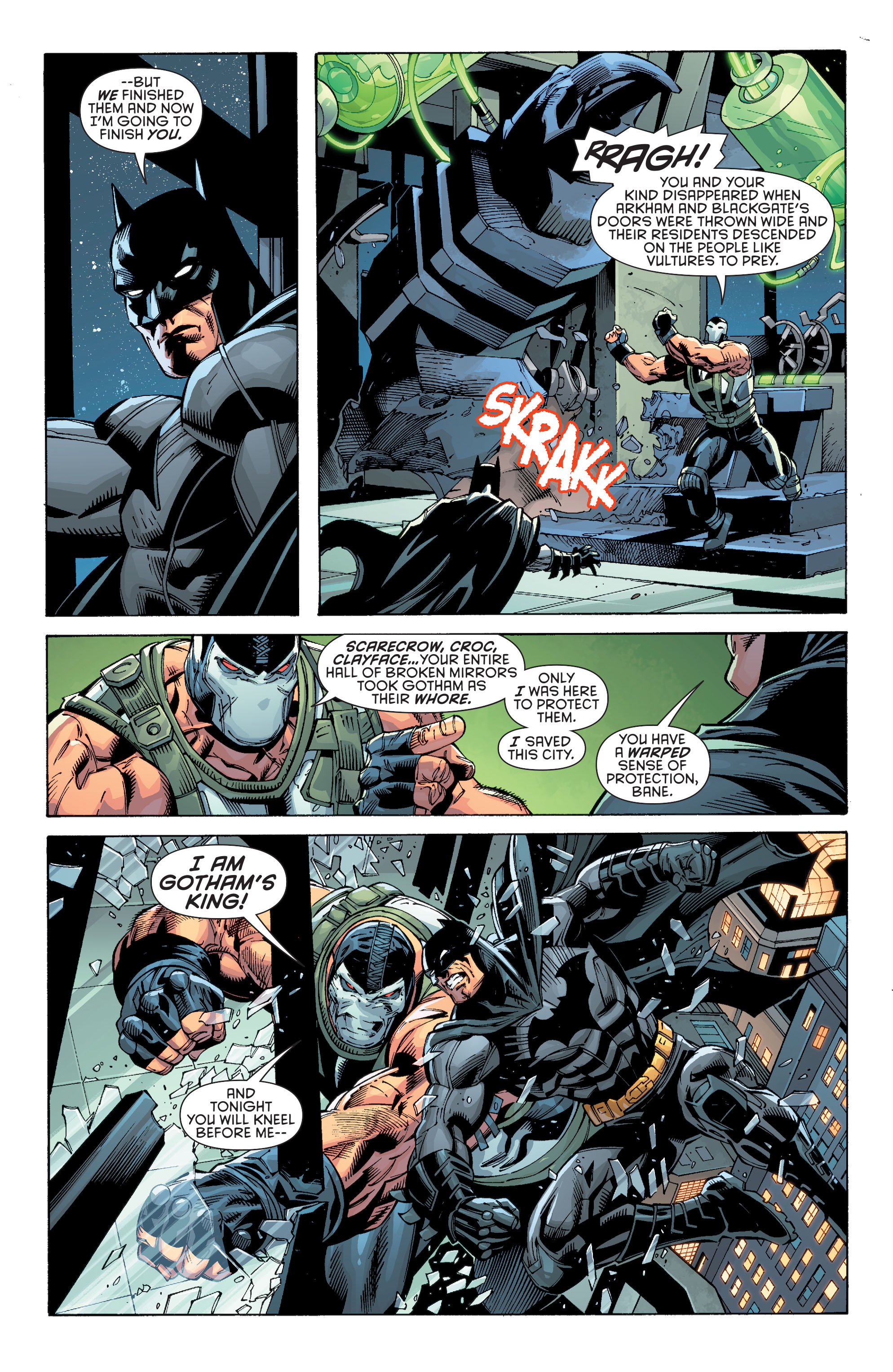Read online Forever Evil Aftermath: Batman vs. Bane comic -  Issue # Full - 18