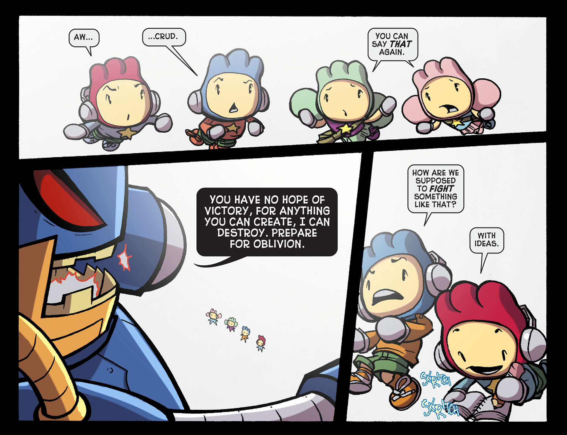 Read online Scribblenauts Unmasked: A Crisis of Imagination comic -  Issue #18 - 7