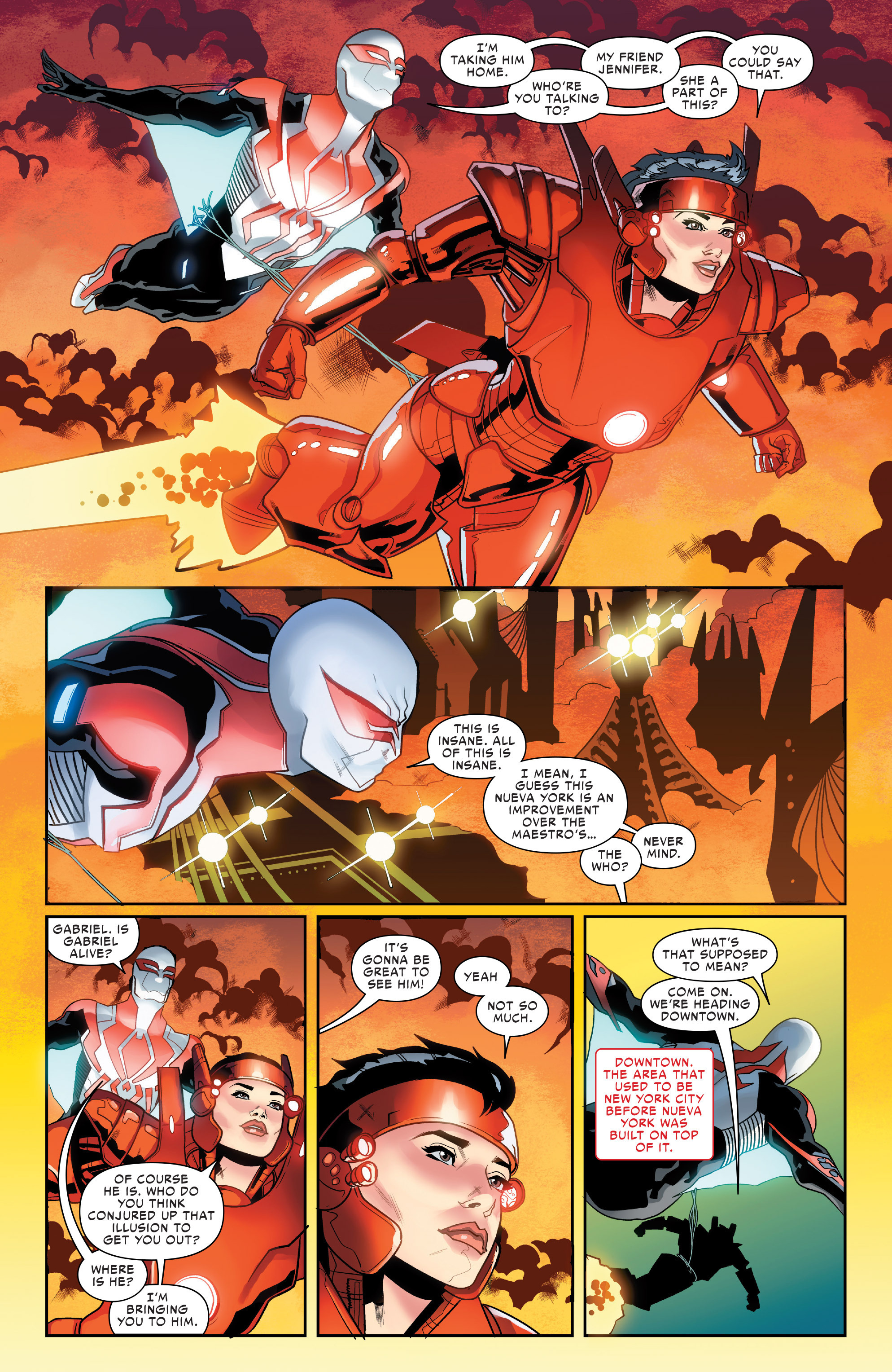 Read online Spider-Man 2099 (2015) comic -  Issue #11 - 13