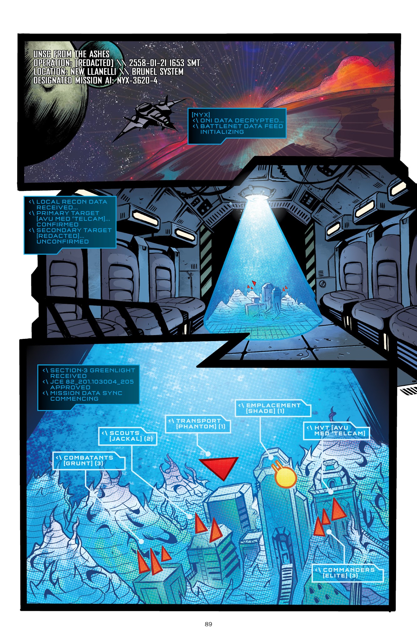 Read online Halo: Tales from the Slipspace comic -  Issue # TPB - 90