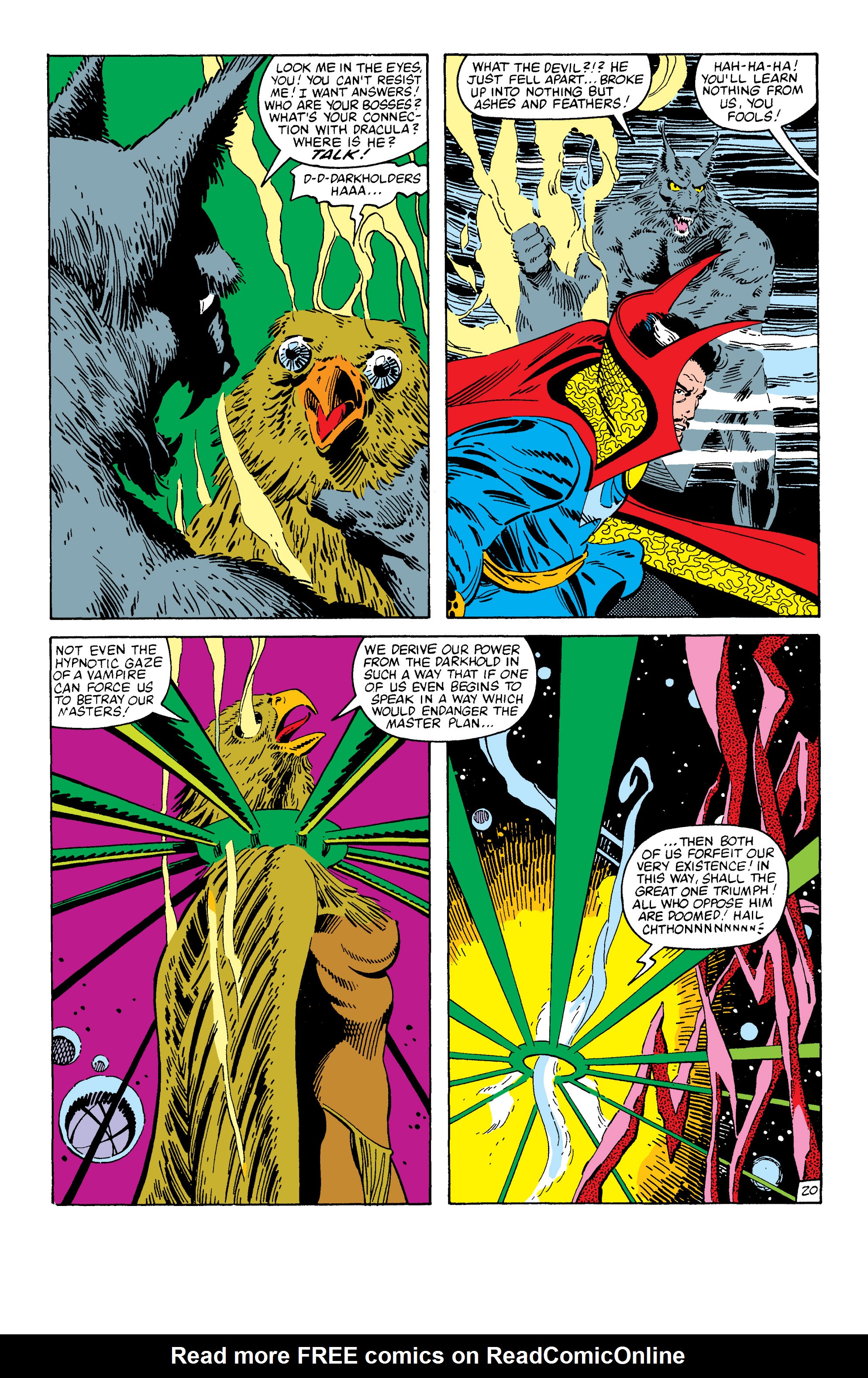 Read online Doctor Strange vs. Dracula comic -  Issue # TPB - 83