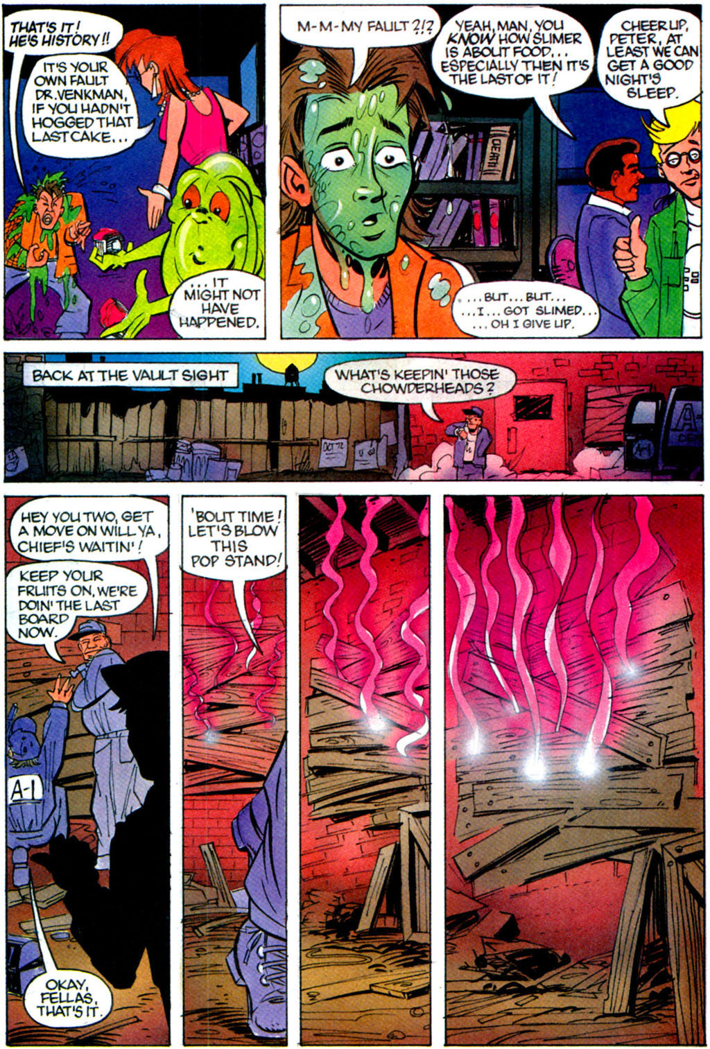 Read online Real Ghostbusters comic -  Issue #4 - 8