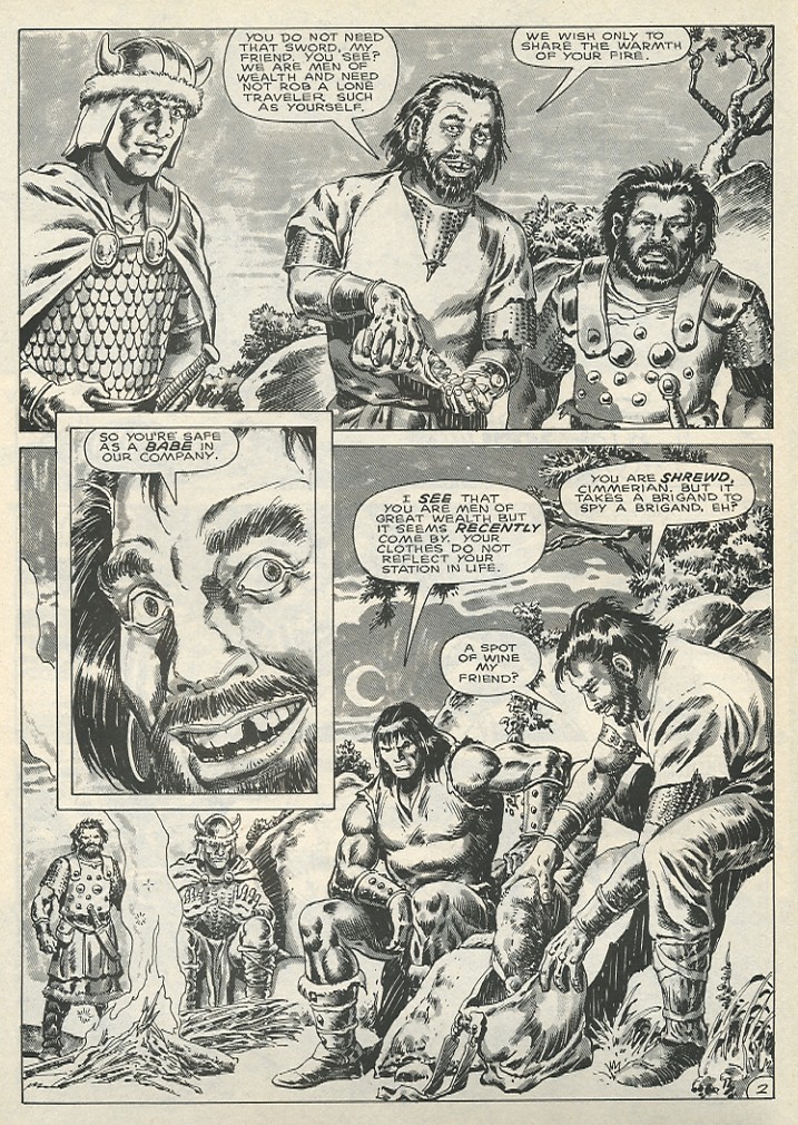 Read online The Savage Sword Of Conan comic -  Issue #140 - 8