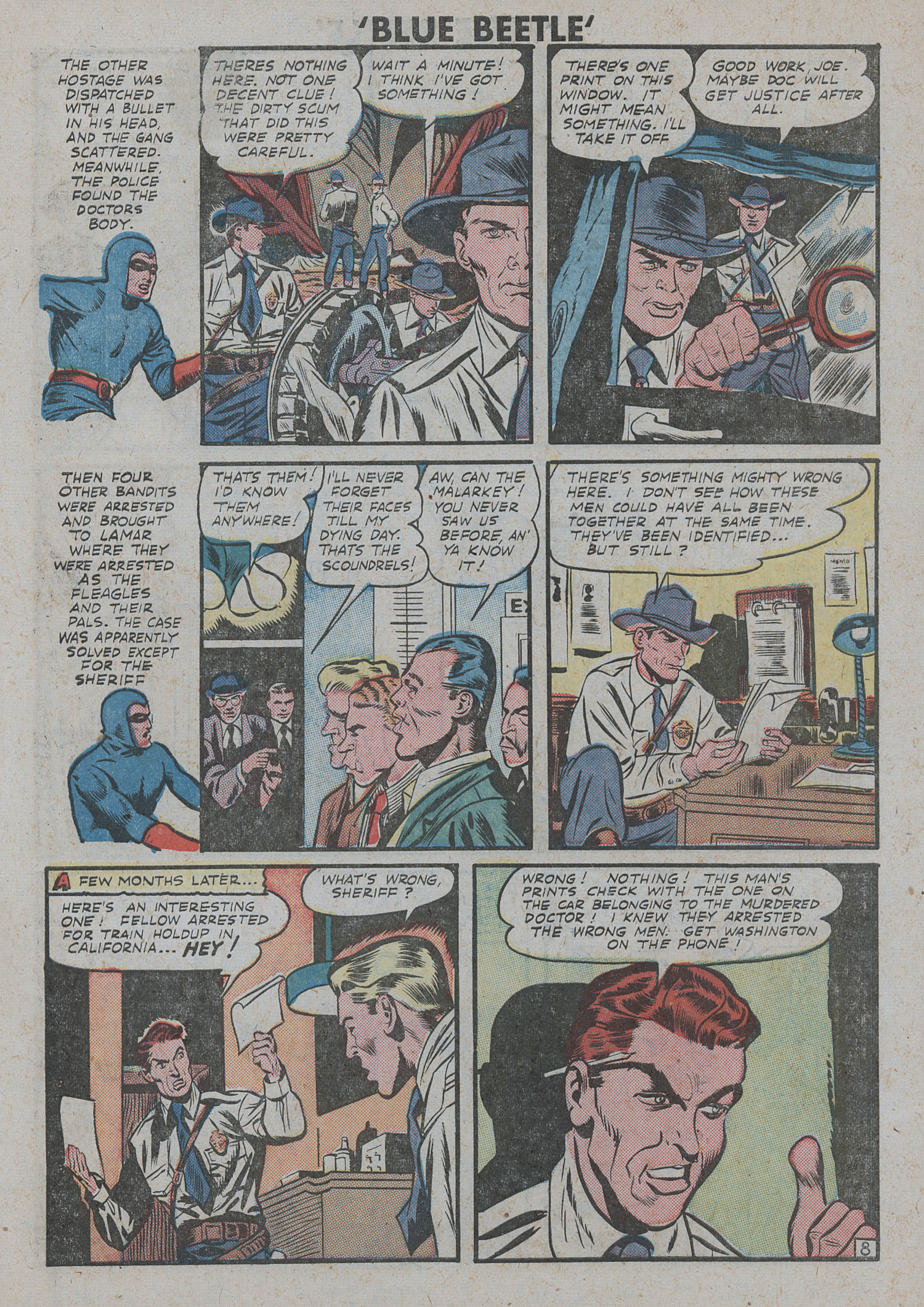 Read online The Blue Beetle comic -  Issue #57 - 30