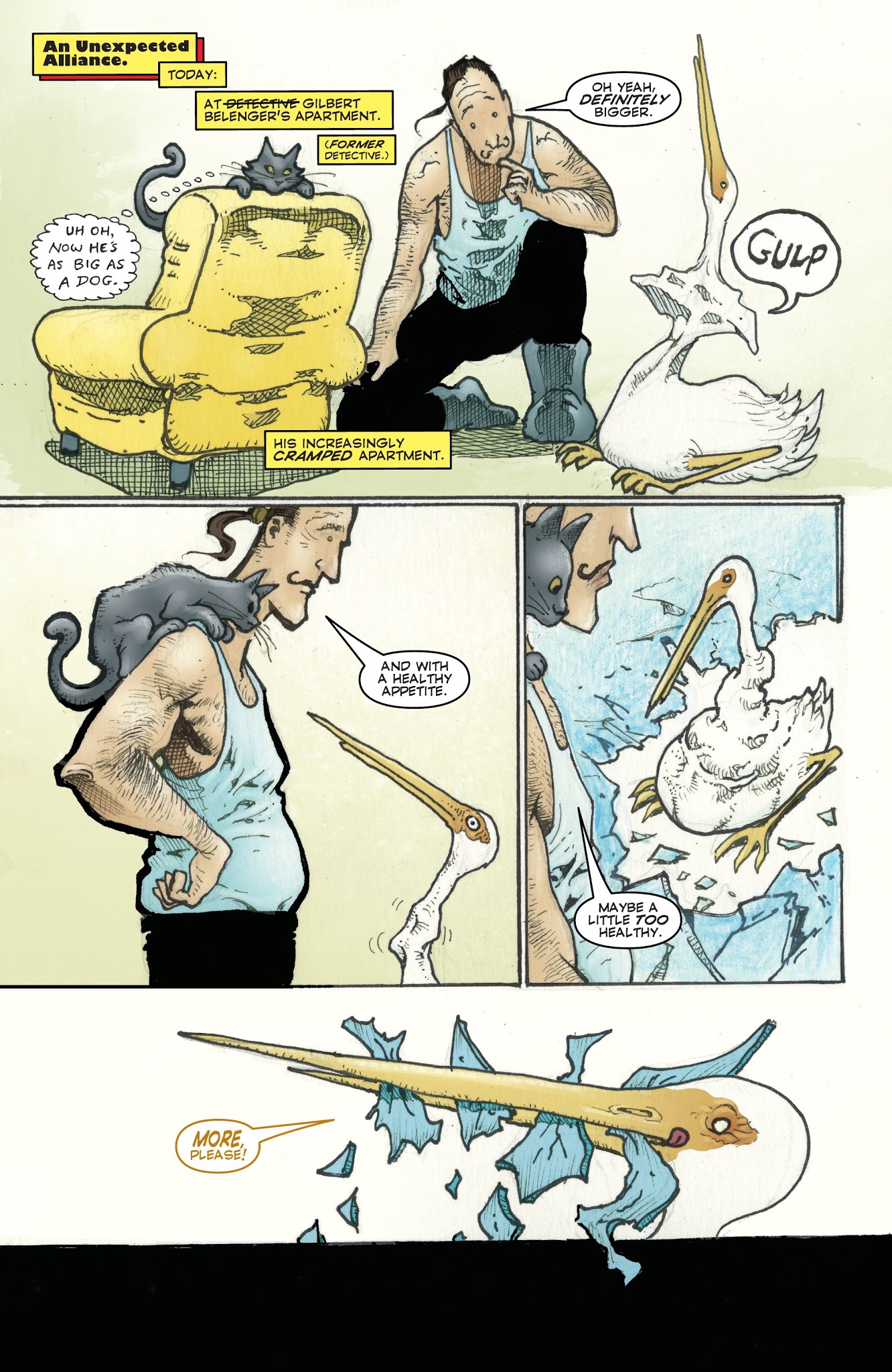 Read online Eleanor & The Egret comic -  Issue #4 - 7