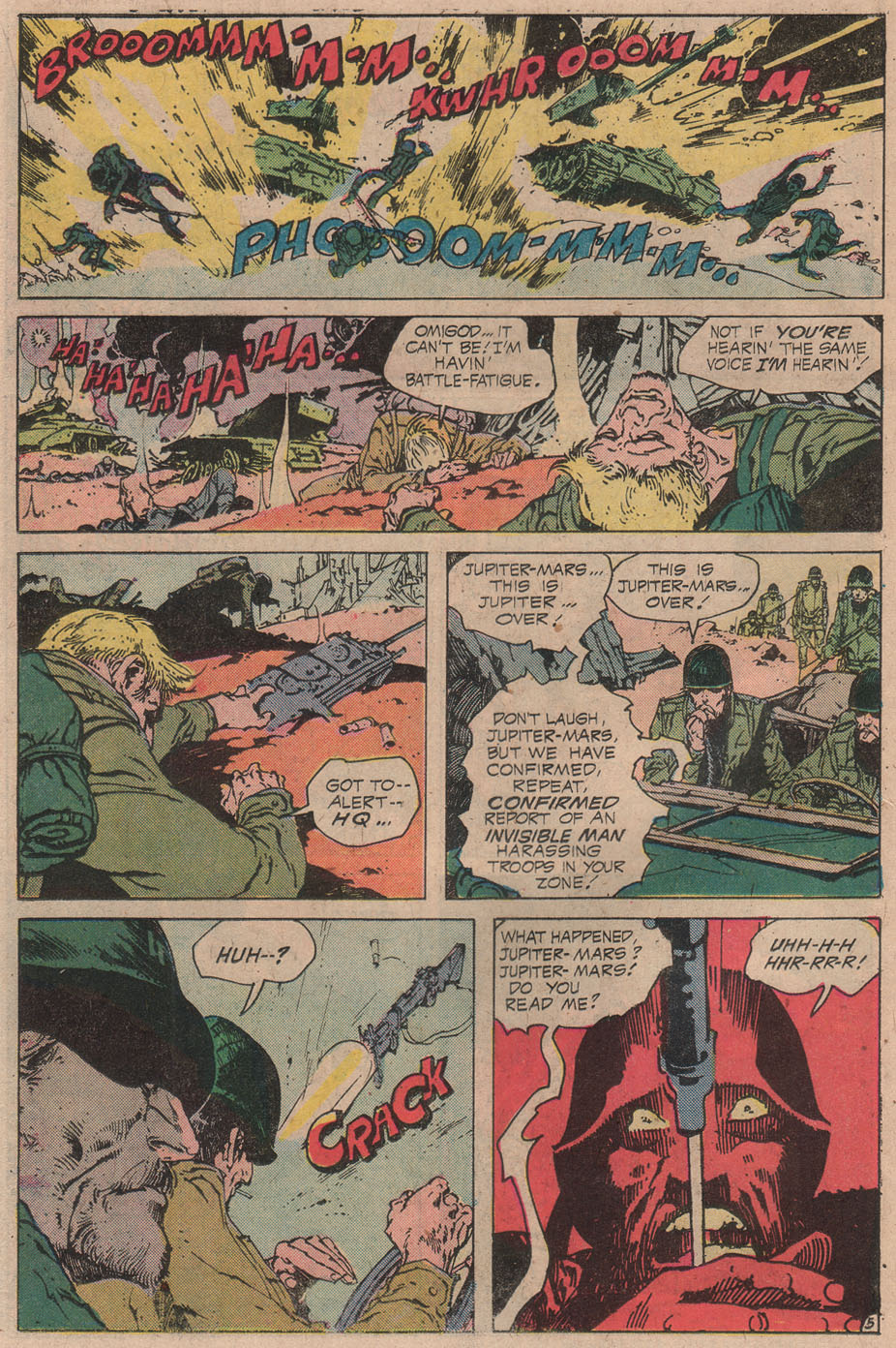 Read online Weird War Tales (1971) comic -  Issue #25 - 25