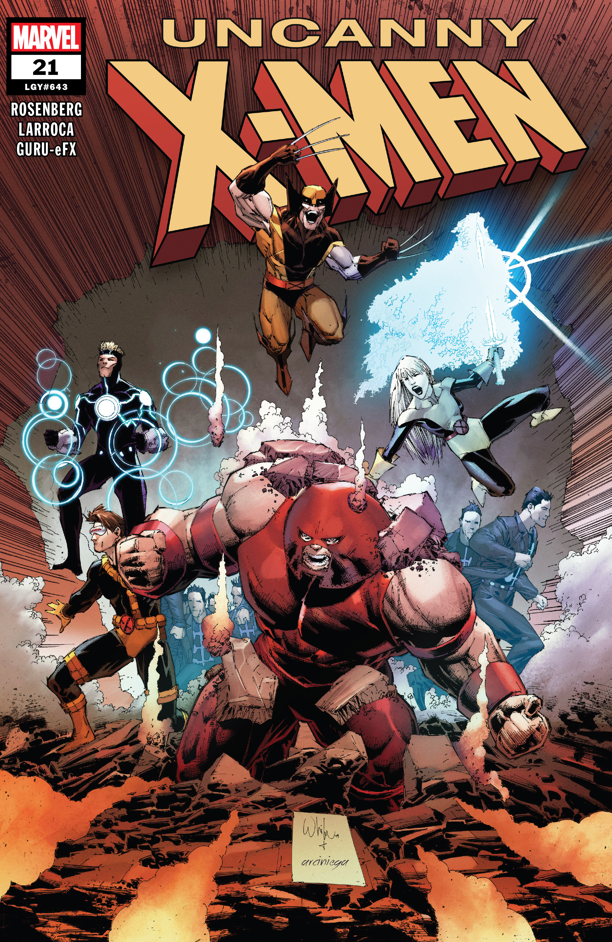 Read online Uncanny X-Men (2019) comic -  Issue #21 - 1