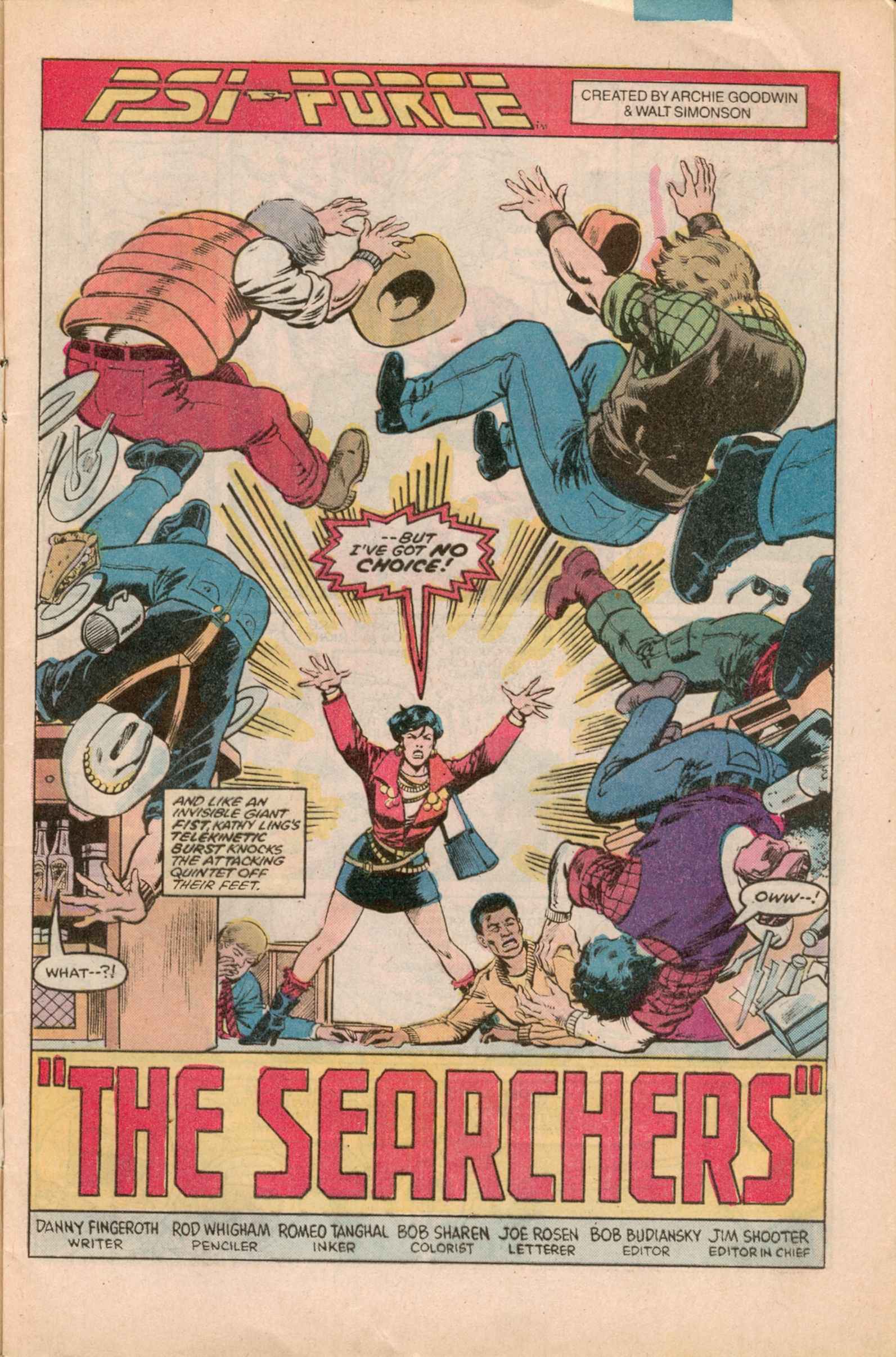 Read online Psi-Force comic -  Issue #10 - 4