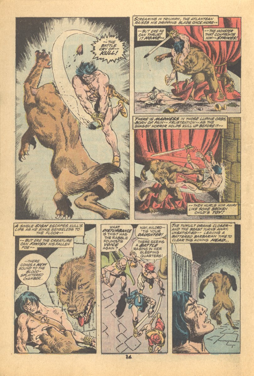 Read online Kull, the Conqueror (1971) comic -  Issue #8 - 11