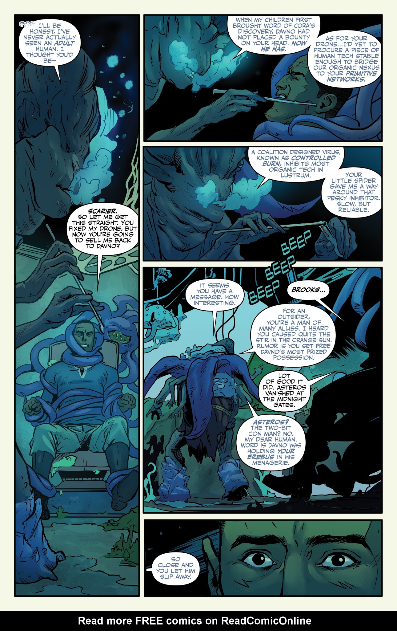 Read online Alien Bounty Hunter comic -  Issue #3 - 18