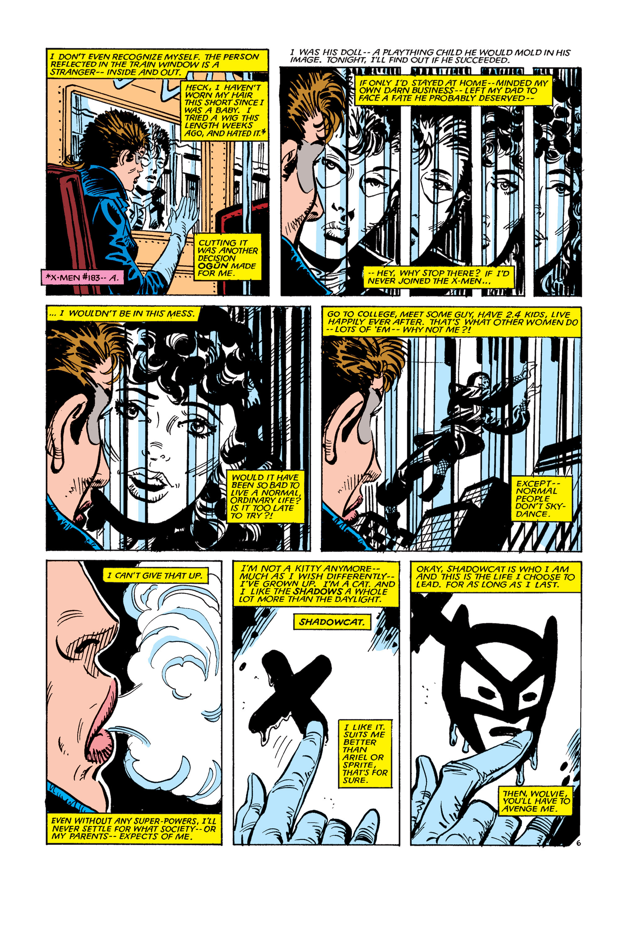 Read online Kitty Pryde and Wolverine comic -  Issue #5 - 7