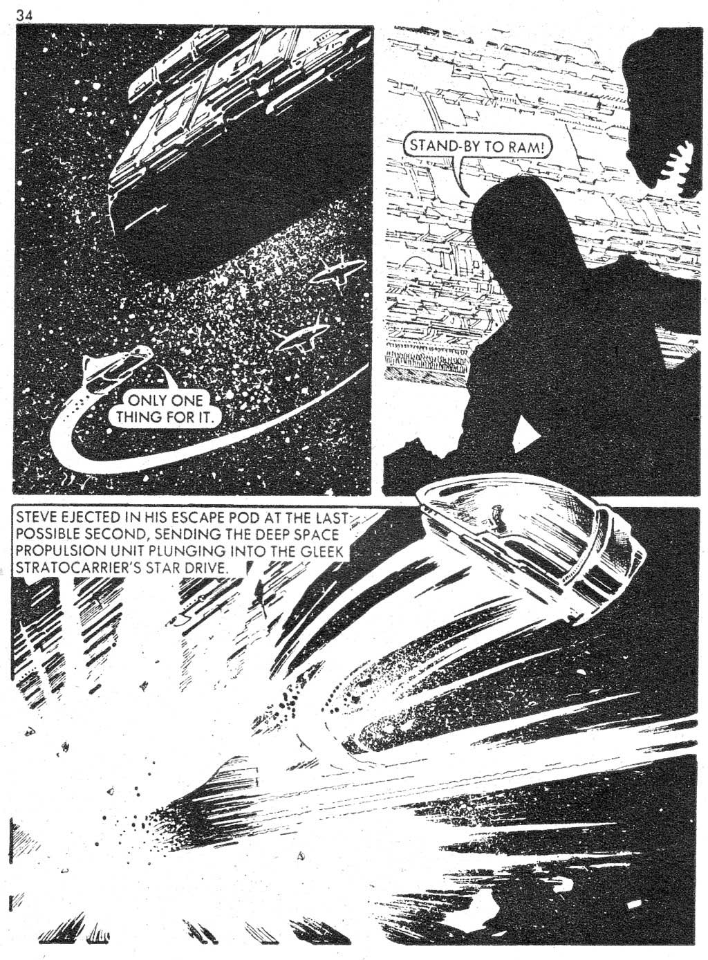 Read online Starblazer comic -  Issue #31 - 34