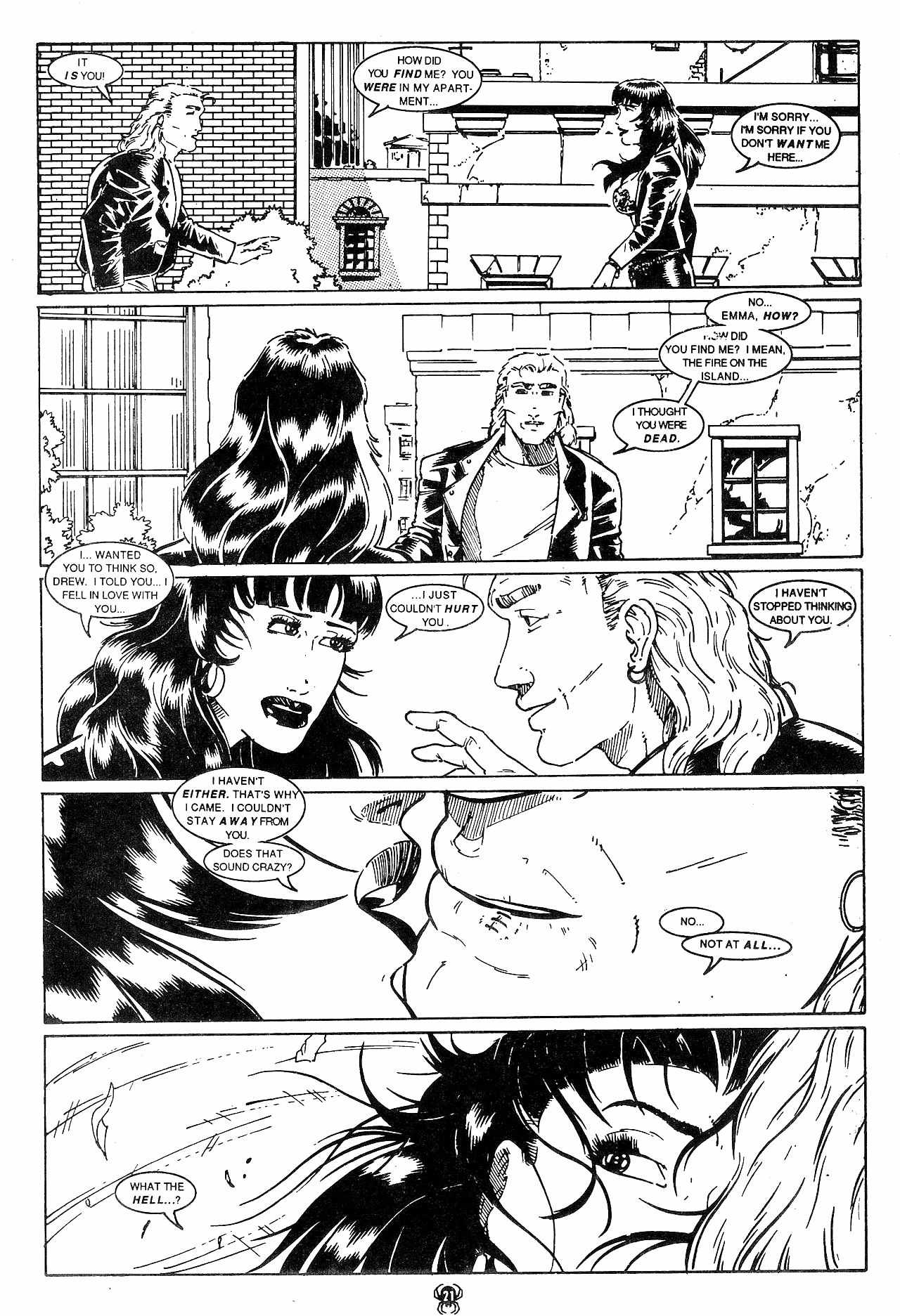 Read online Fangs of the Widow comic -  Issue #5 - 23