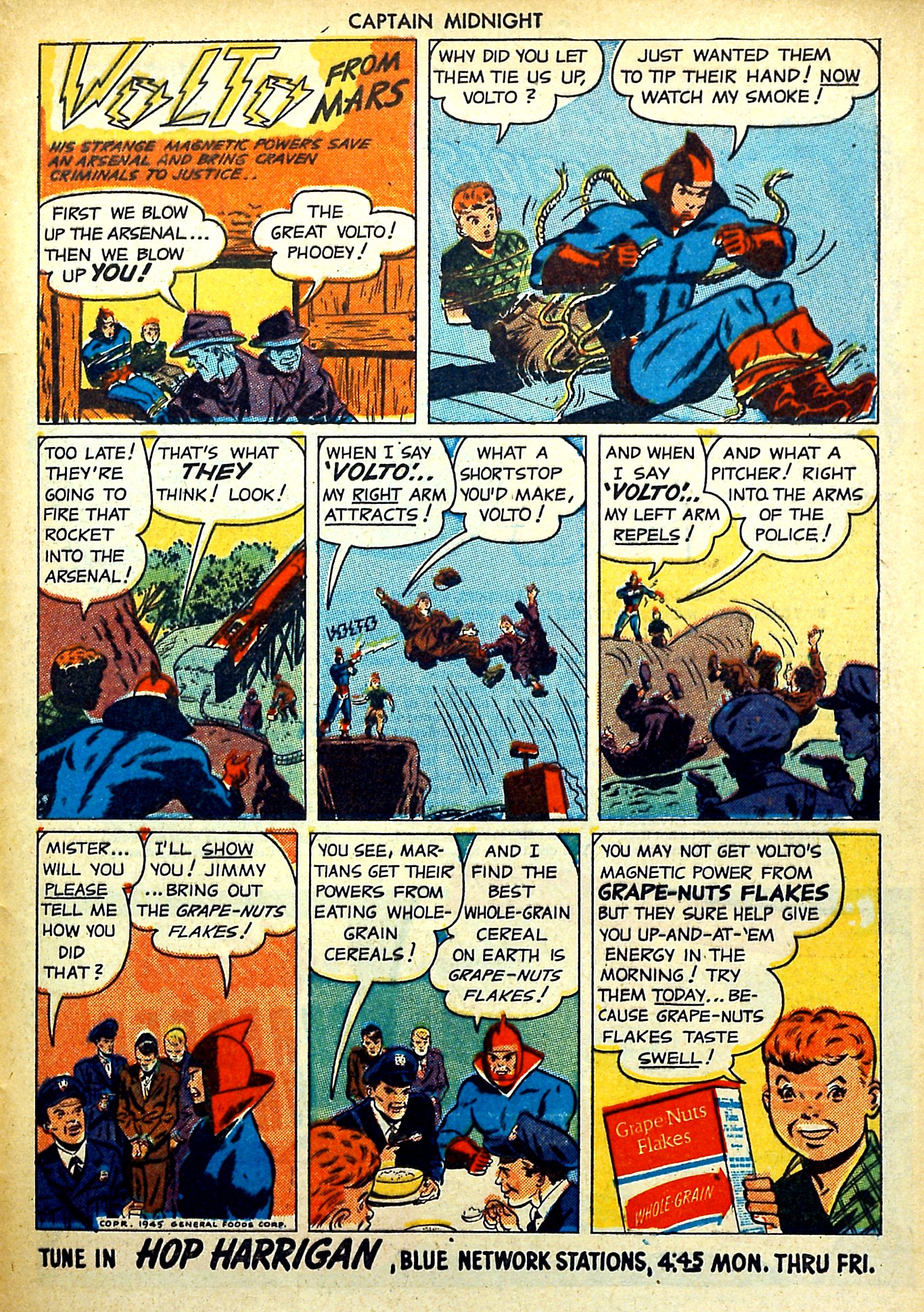 Read online Captain Midnight (1942) comic -  Issue #35 - 34