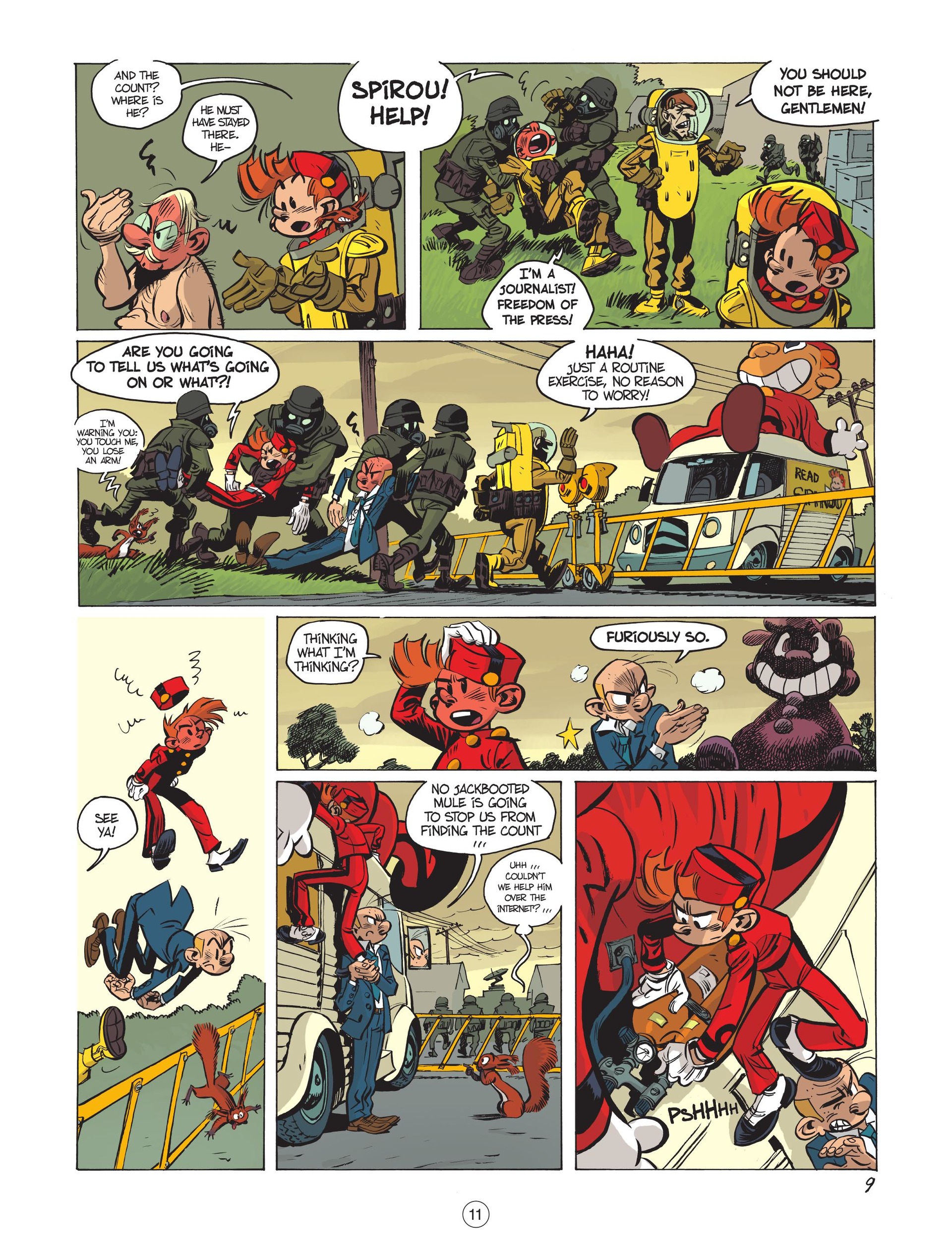 Read online Spirou & Fantasio (2009) comic -  Issue #18 - 13