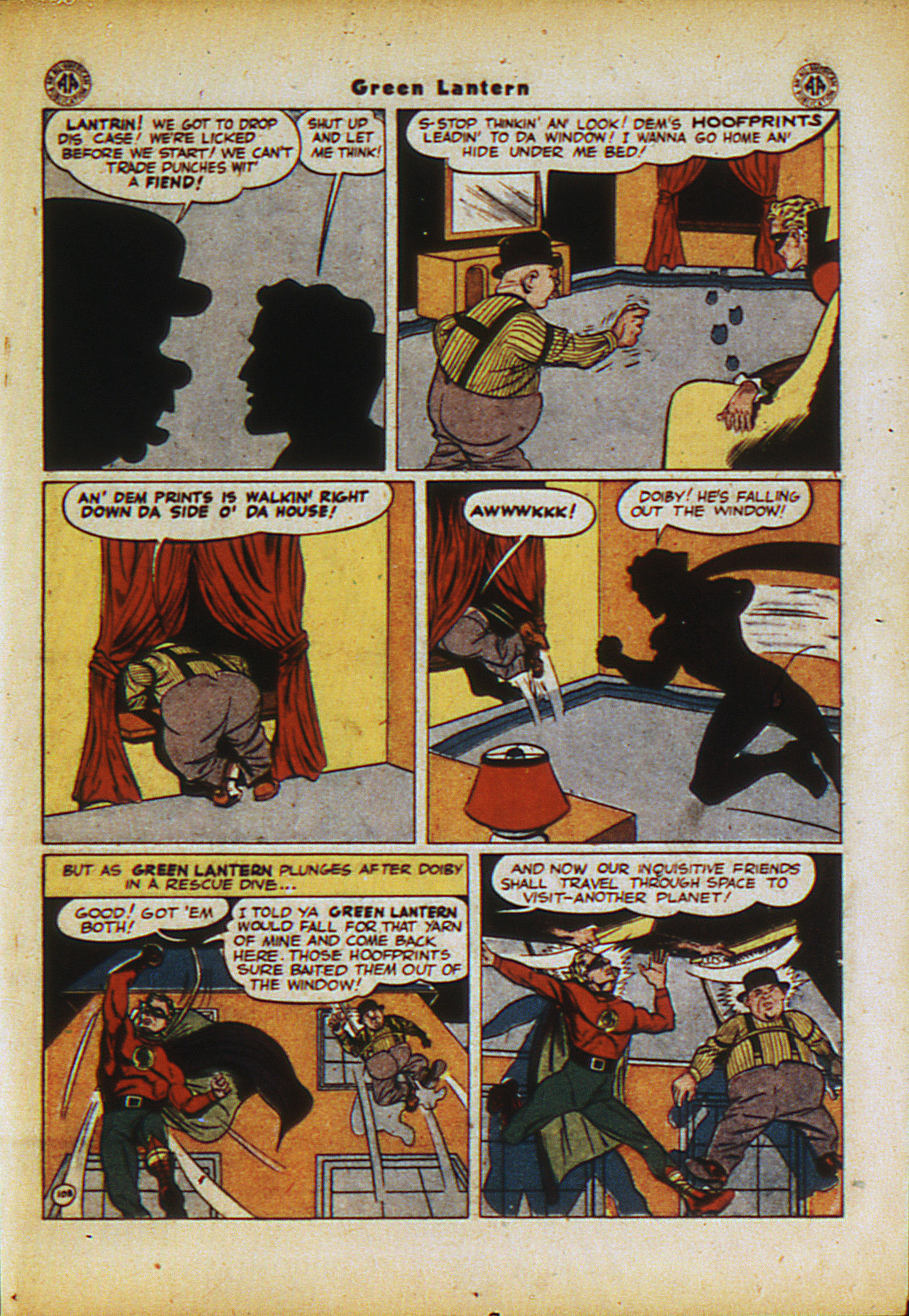 Read online Green Lantern (1941) comic -  Issue #17 - 28
