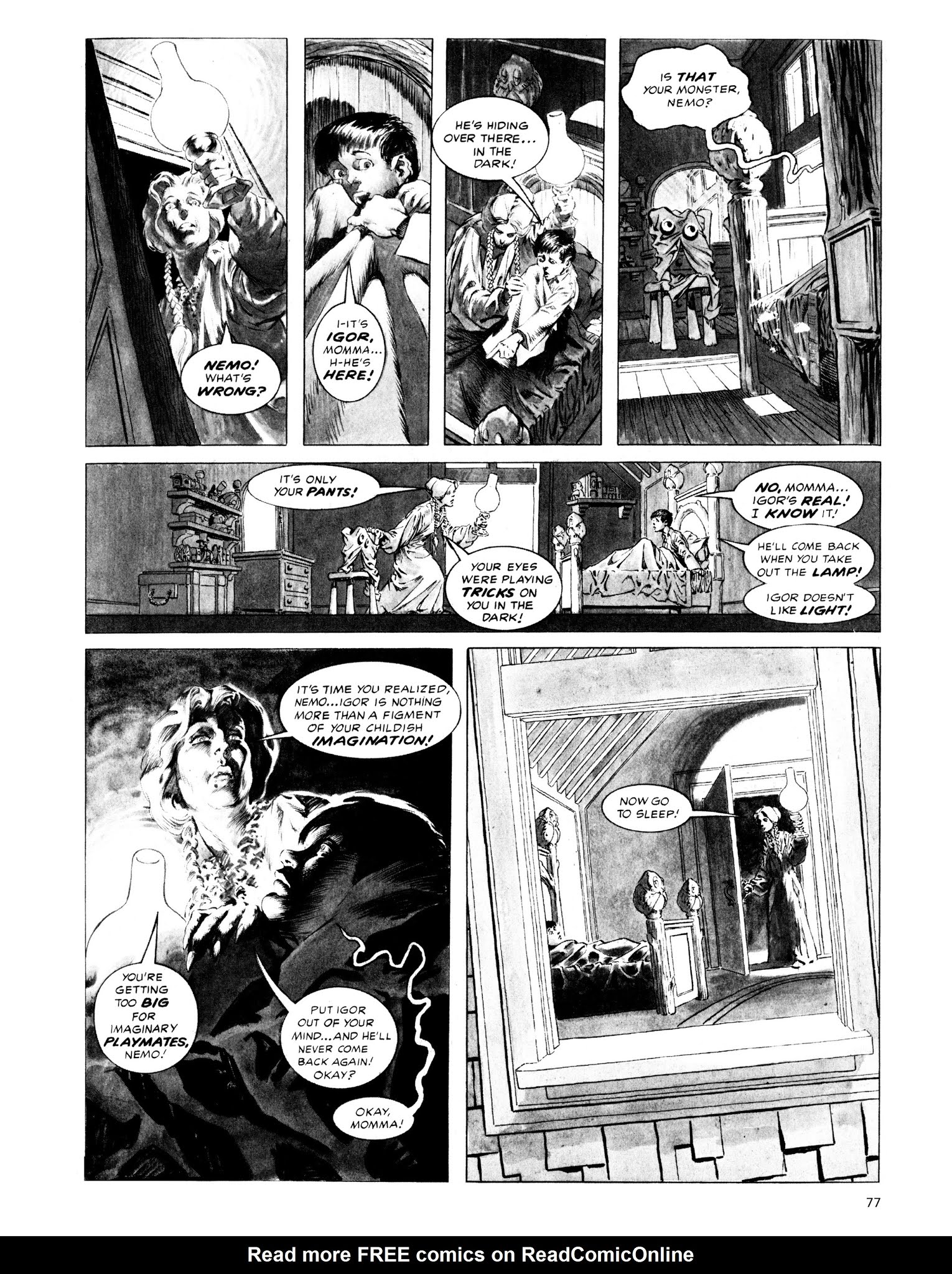 Read online Creepy Presents Bernie Wrightson comic -  Issue # TPB - 80