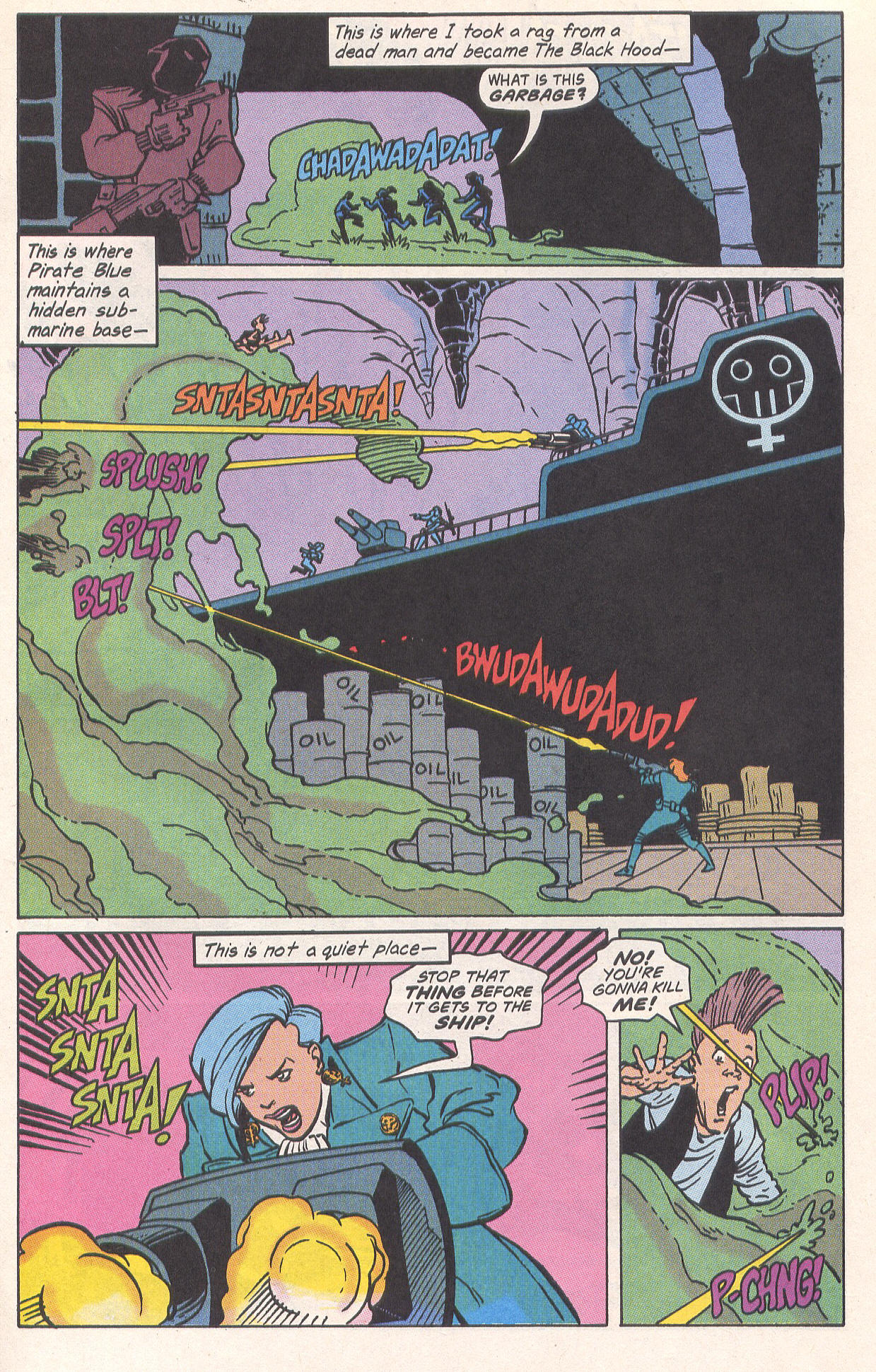Read online The Black Hood (1991) comic -  Issue #11 - 4