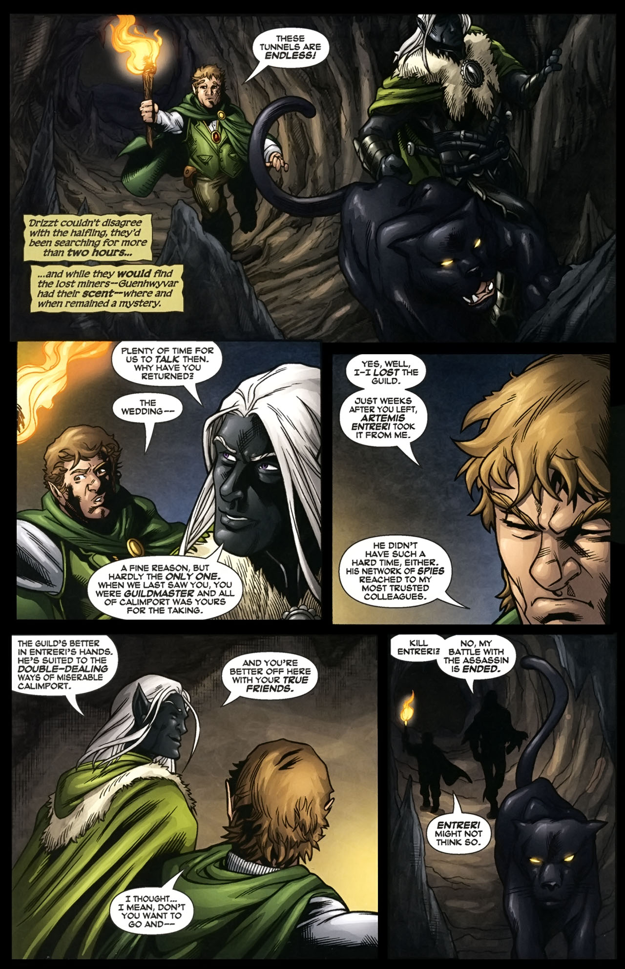 Read online Forgotten Realms: The Legacy comic -  Issue #1 - 36