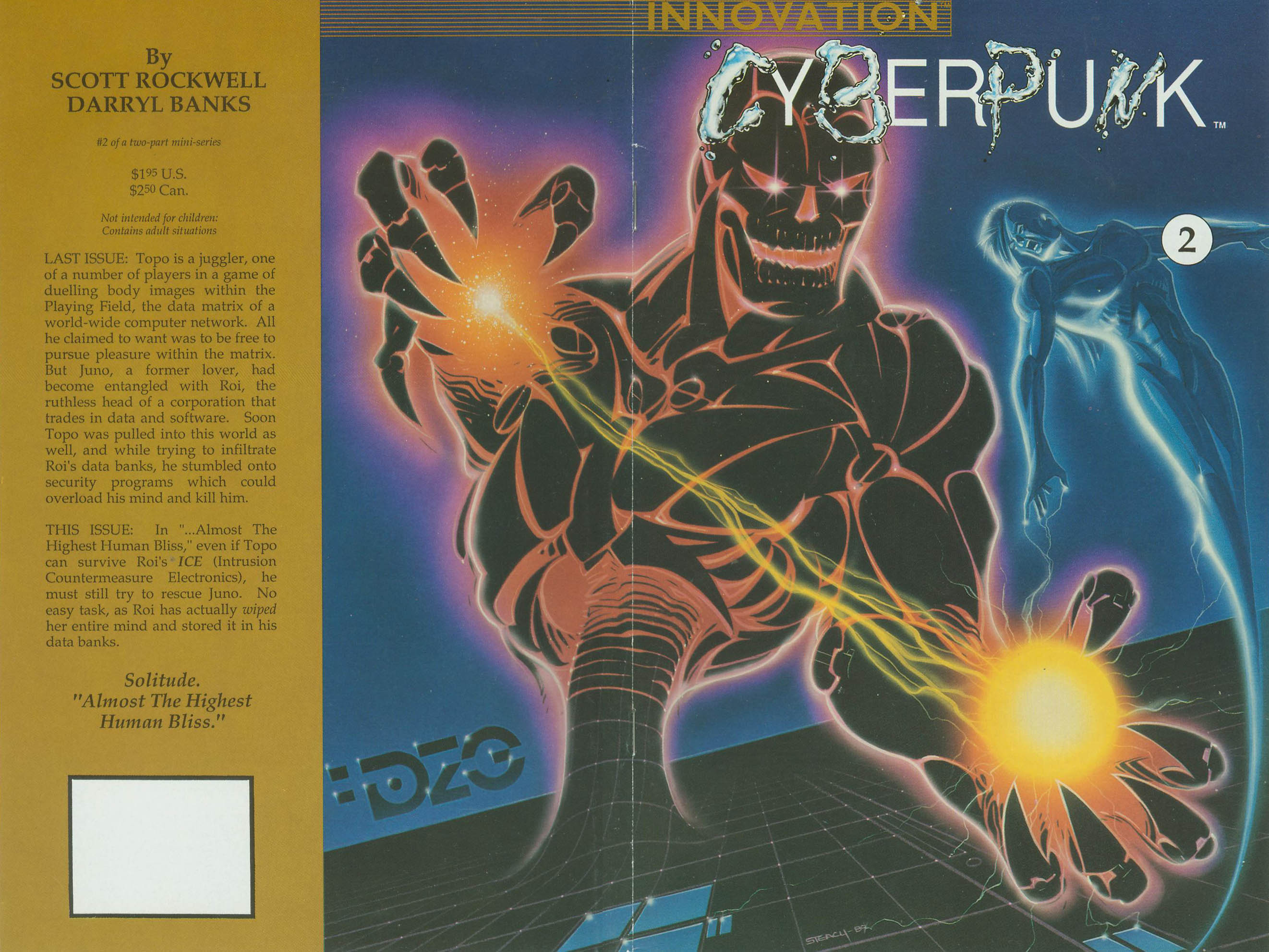 Read online Cyberpunk (1989) comic -  Issue #2 - 1
