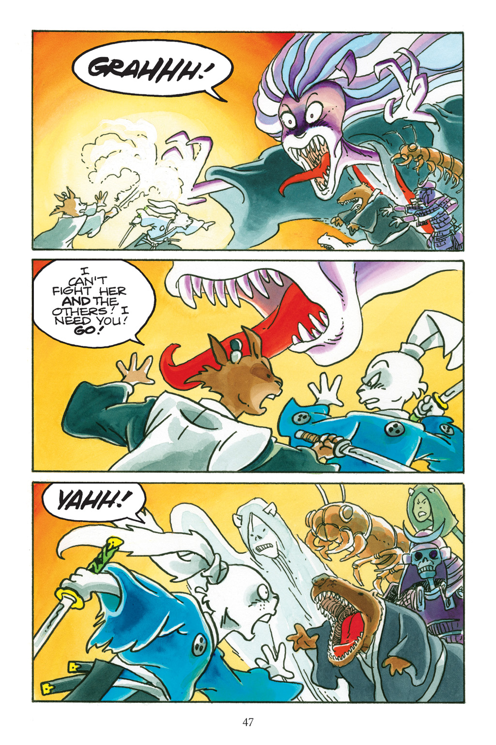 Read online Usagi Yojimbo: Yokai comic -  Issue # Full - 44