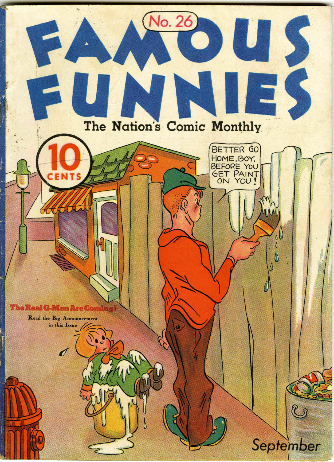 Read online Famous Funnies comic -  Issue #26 - 1