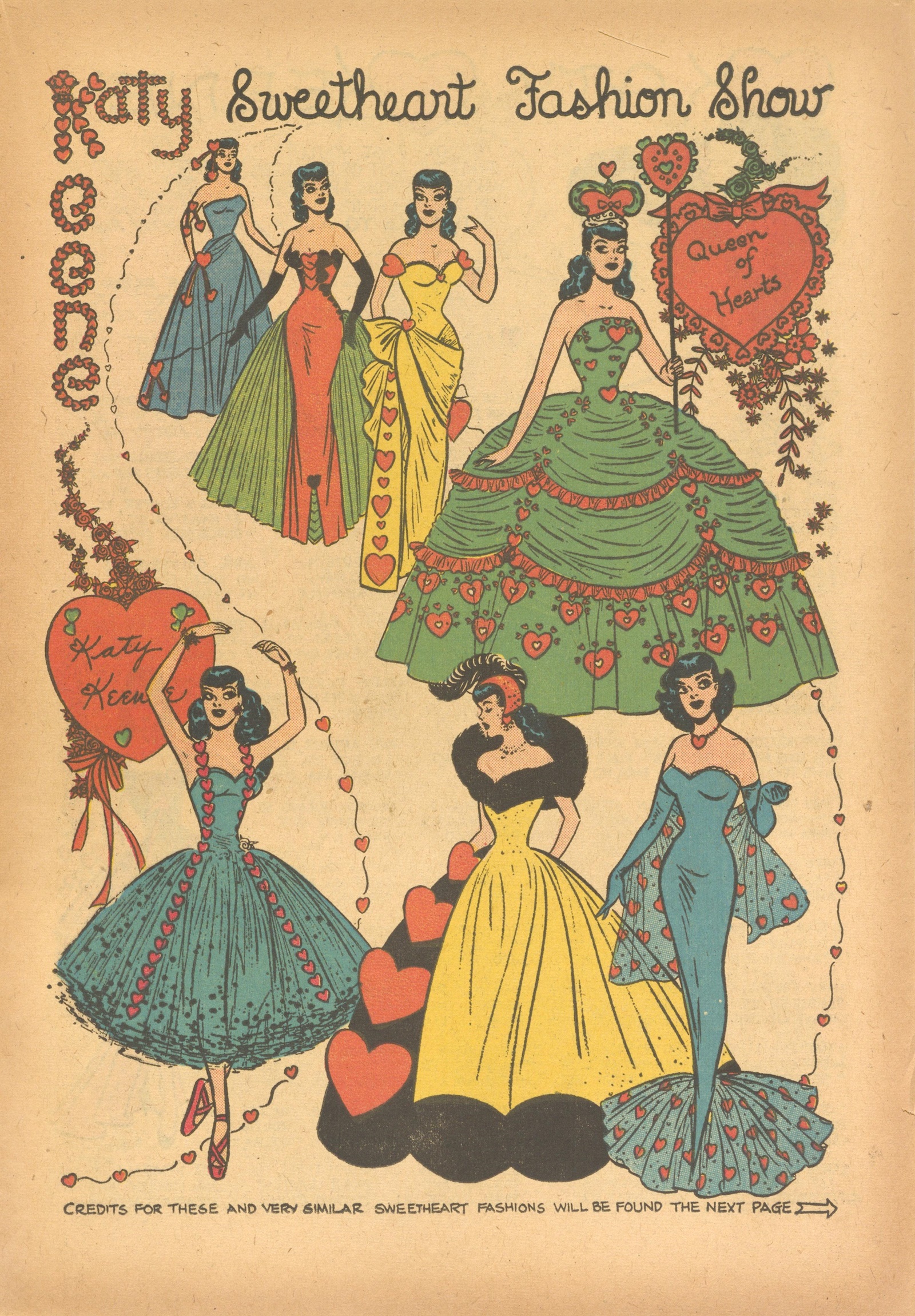 Read online Katy Keene (1949) comic -  Issue #33 - 17