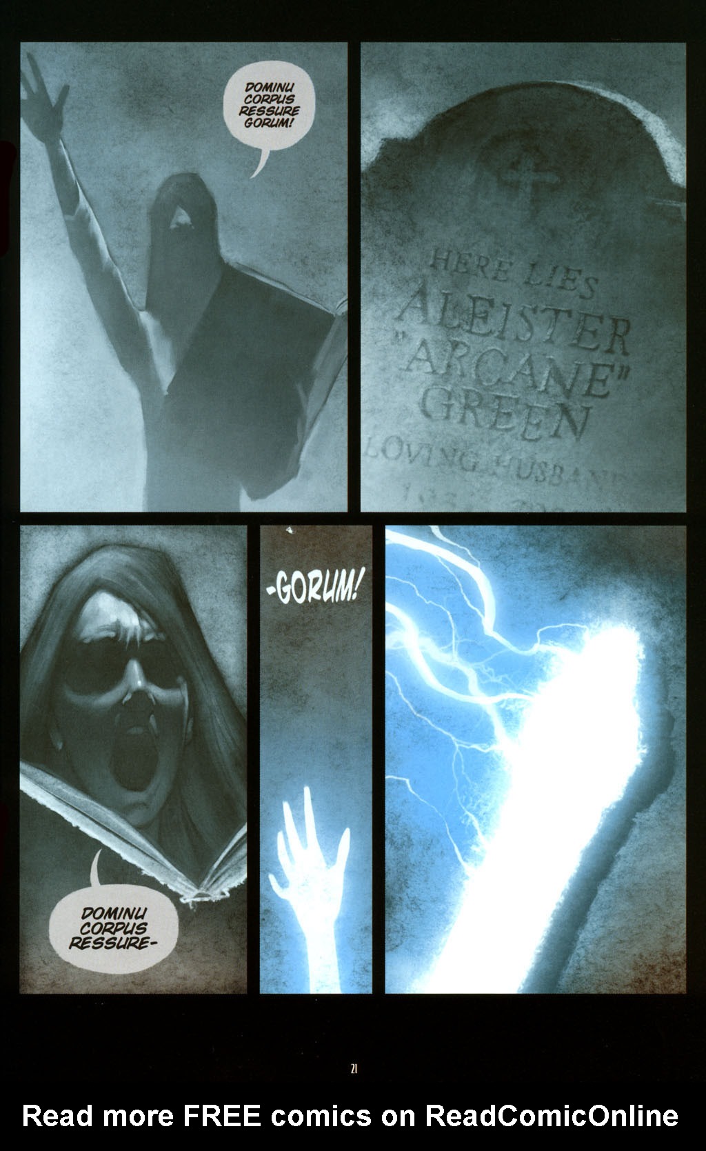 Read online Aleister Arcane comic -  Issue #3 - 18