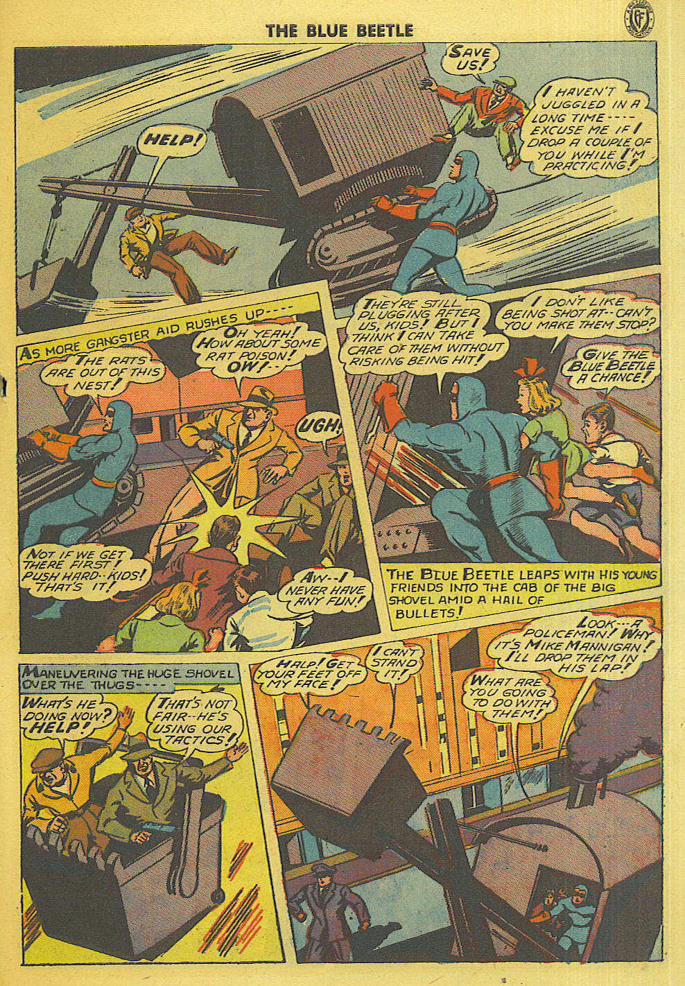 Read online The Blue Beetle comic -  Issue #35 - 38