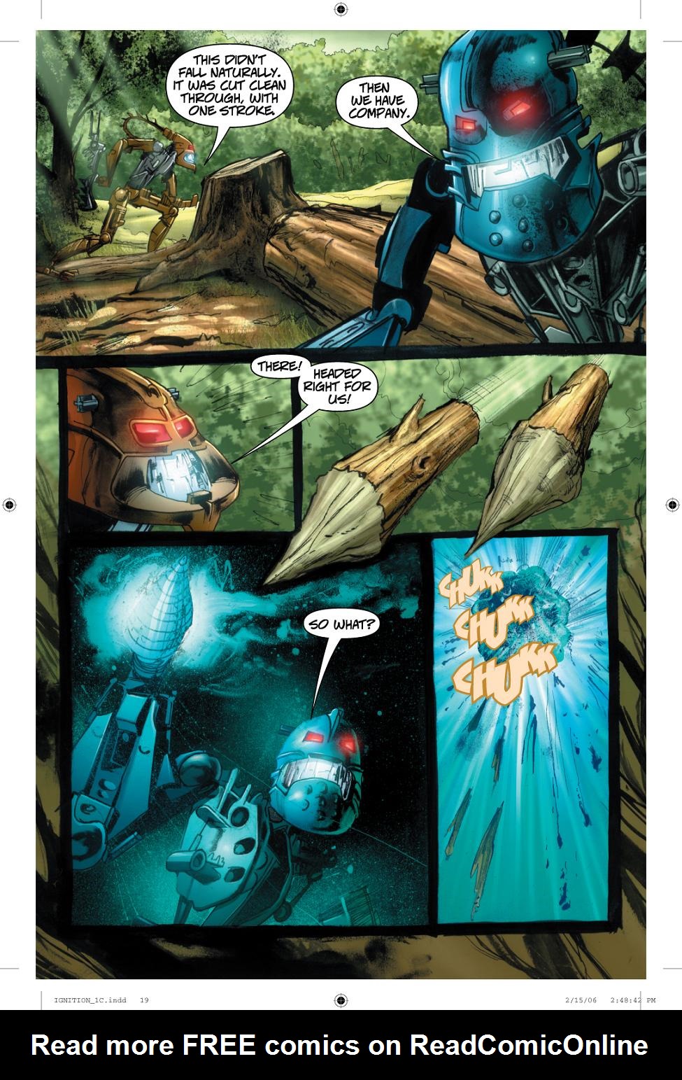 Read online Bionicle: Ignition comic -  Issue #1 - 16