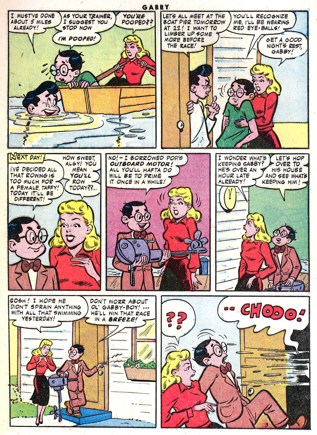 Read online Gabby comic -  Issue #3 - 5