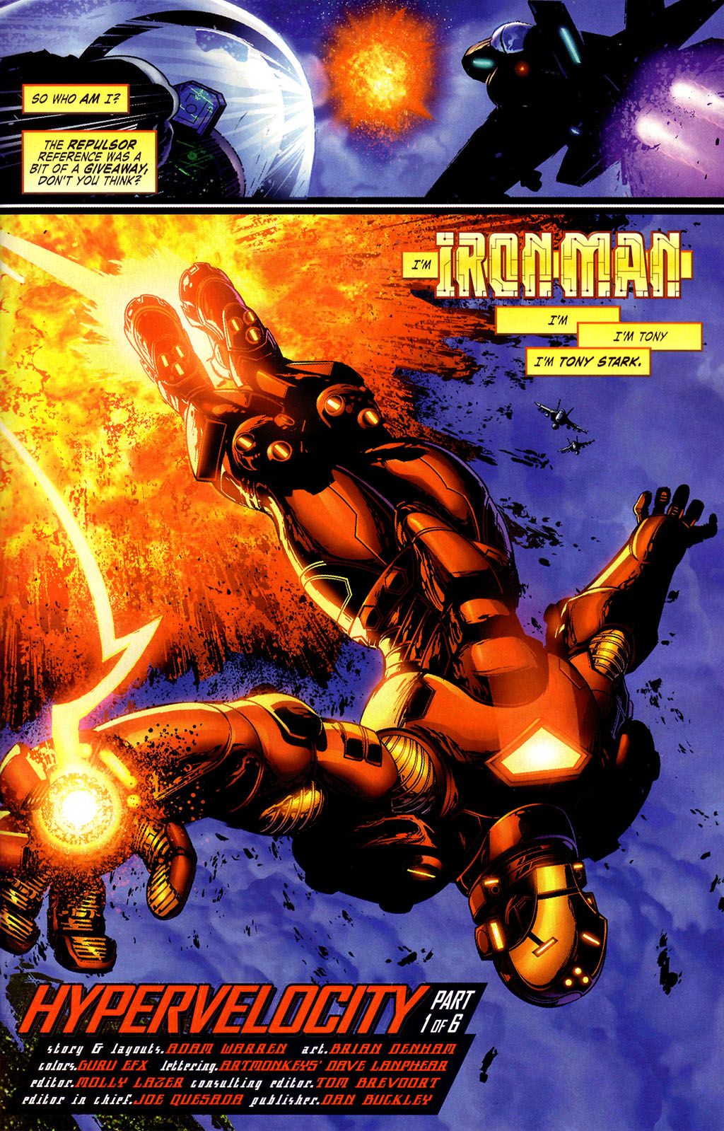 Read online Iron Man: Hypervelocity comic -  Issue #1 - 4