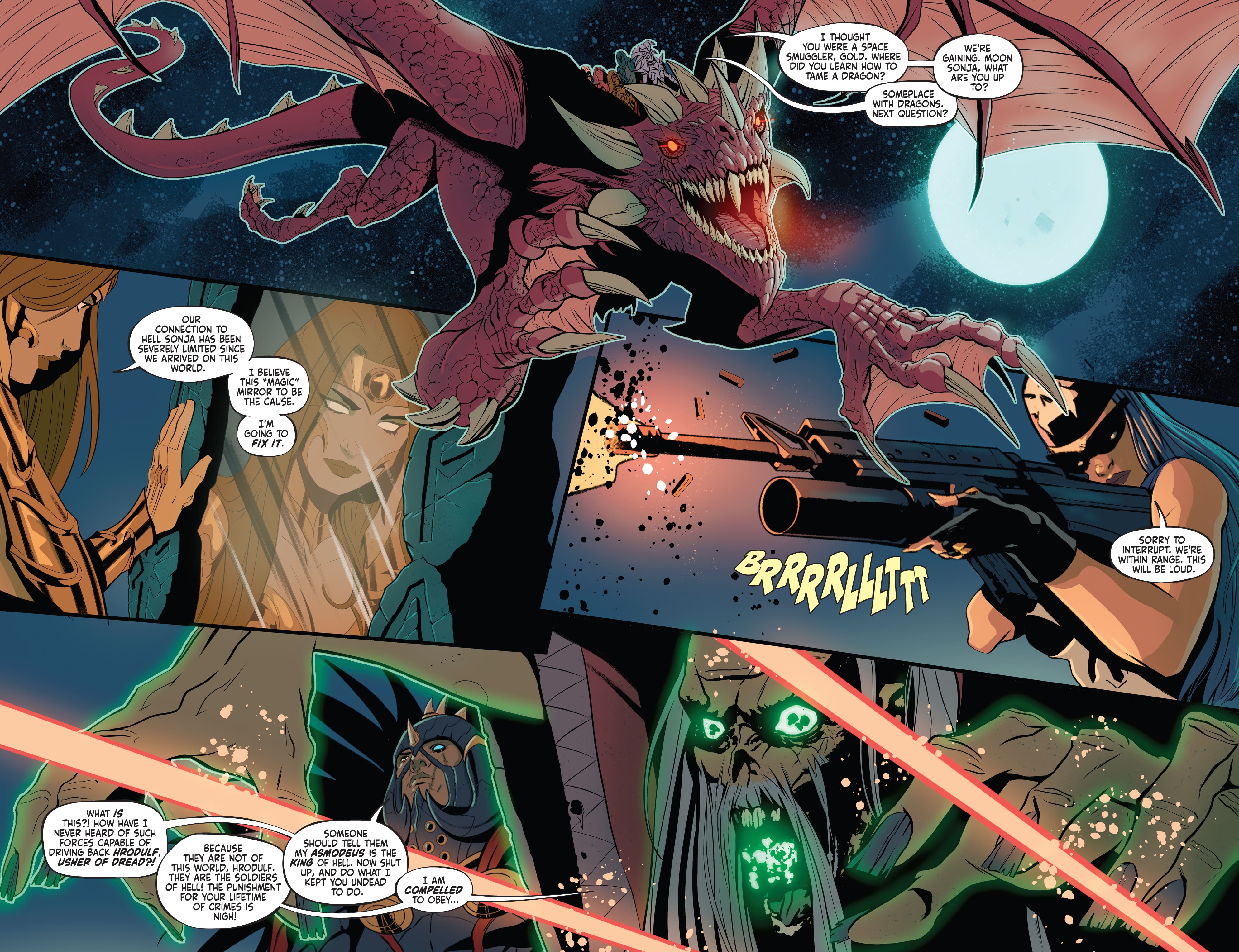 Read online Hell Sonja comic -  Issue #1 - 13