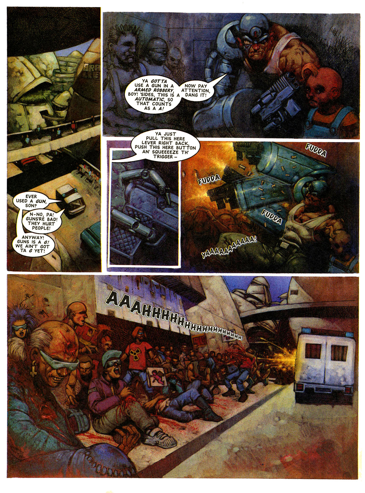 Read online Judge Dredd: The Megazine (vol. 2) comic -  Issue #67 - 23