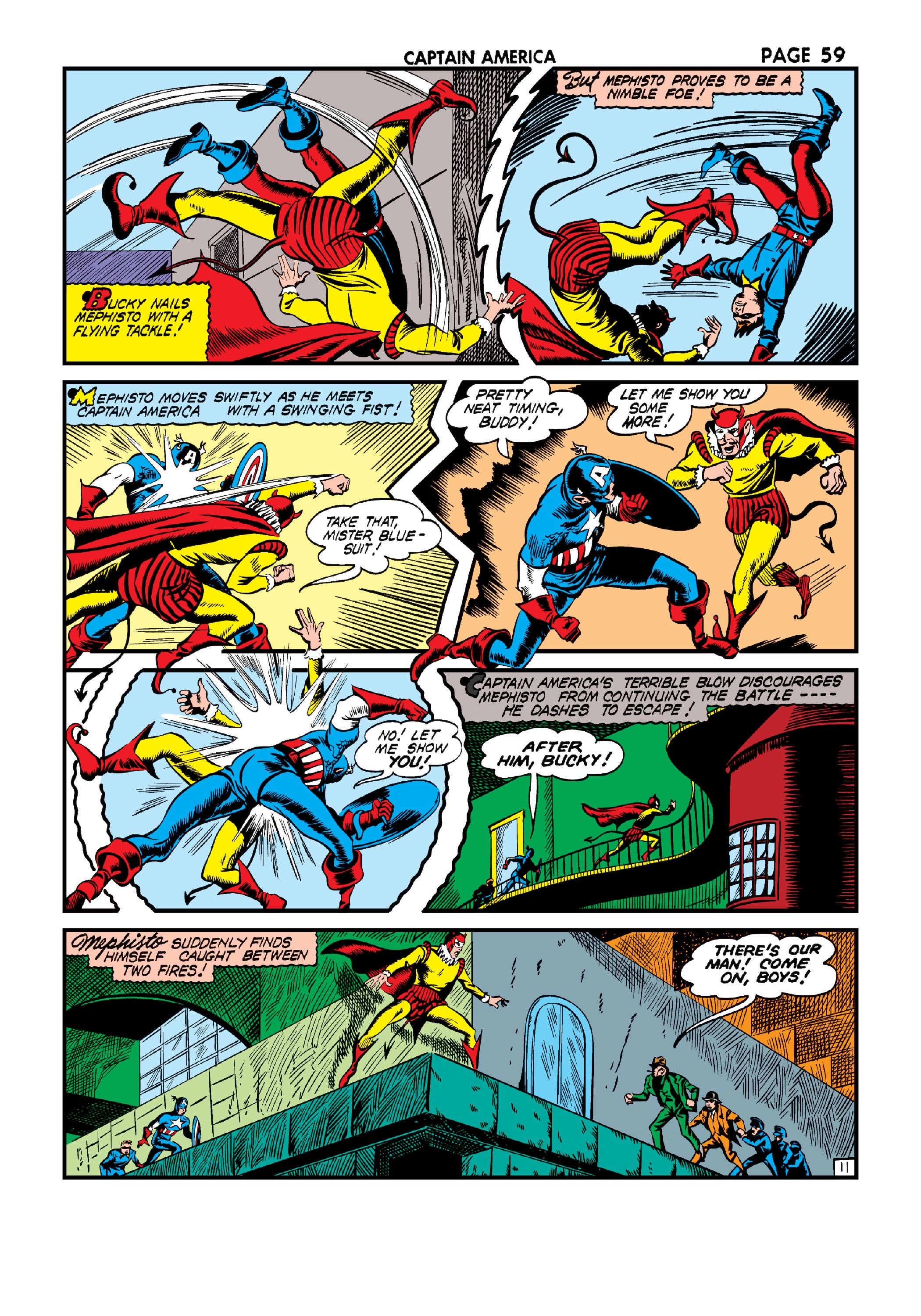 Read online Marvel Masterworks: Golden Age Captain America comic -  Issue # TPB 3 (Part 2) - 100