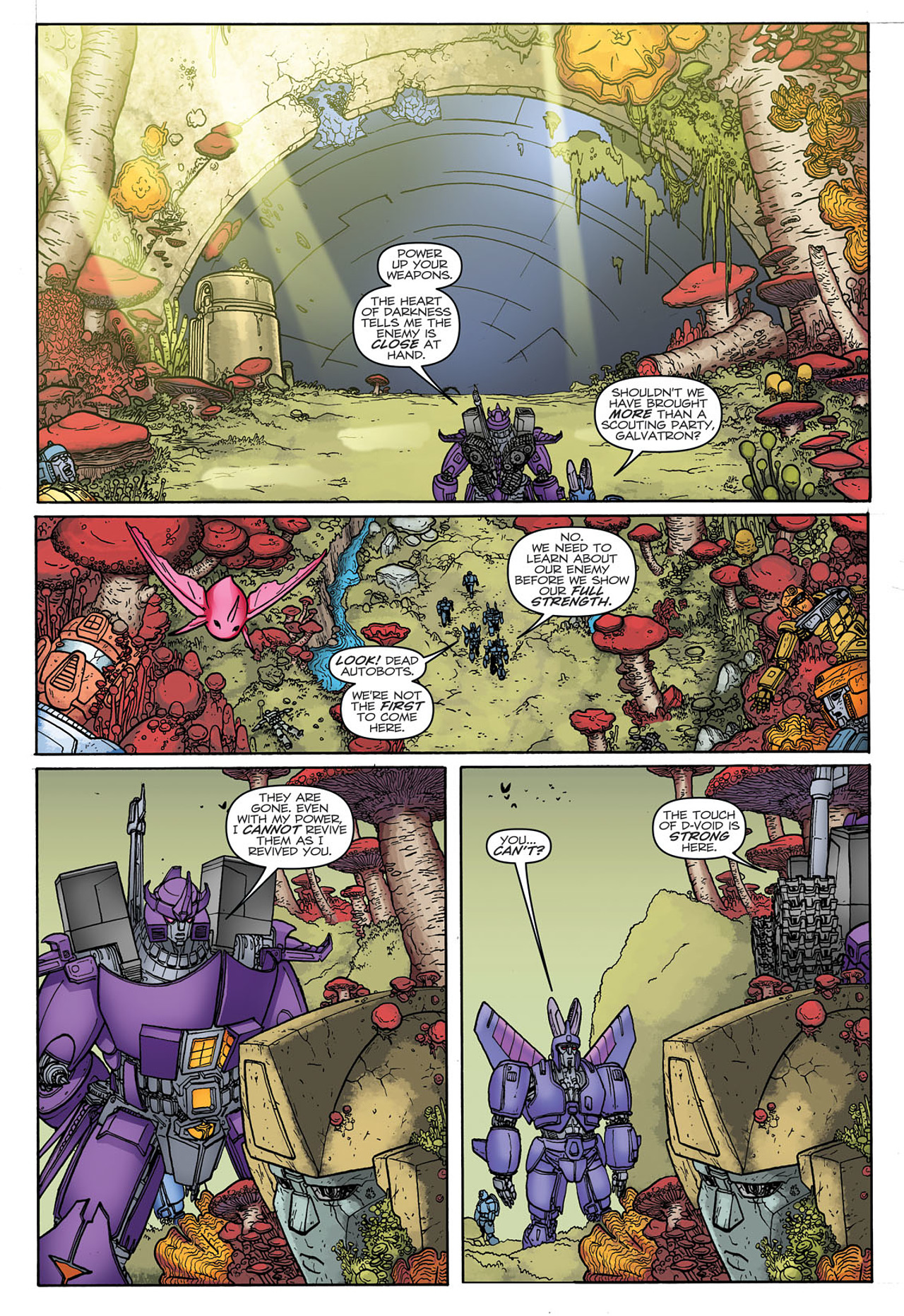 Read online Transformers: Heart of Darkness comic -  Issue #3 - 21