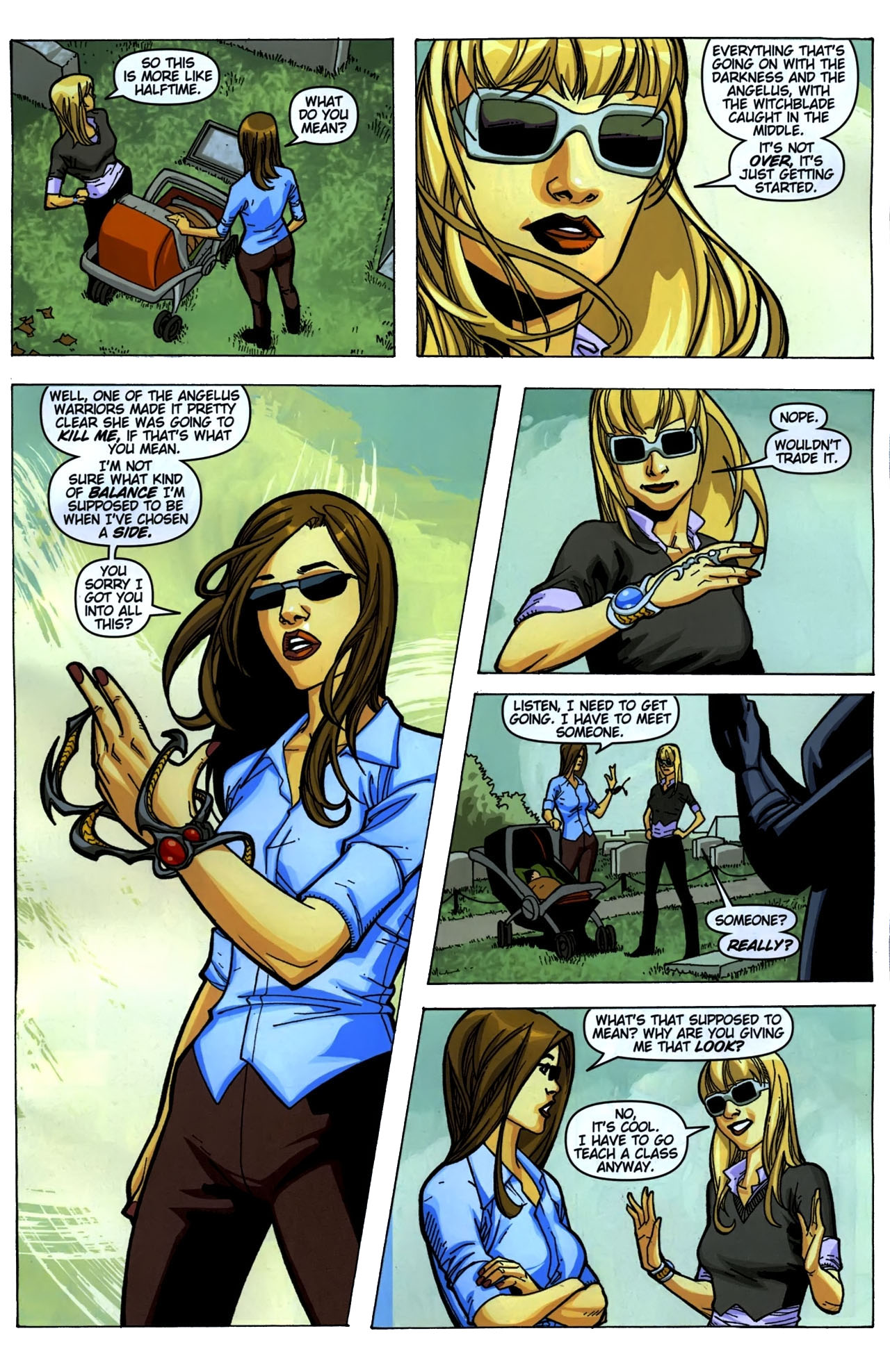 Read online Broken Trinity: Witchblade comic -  Issue # Full - 9