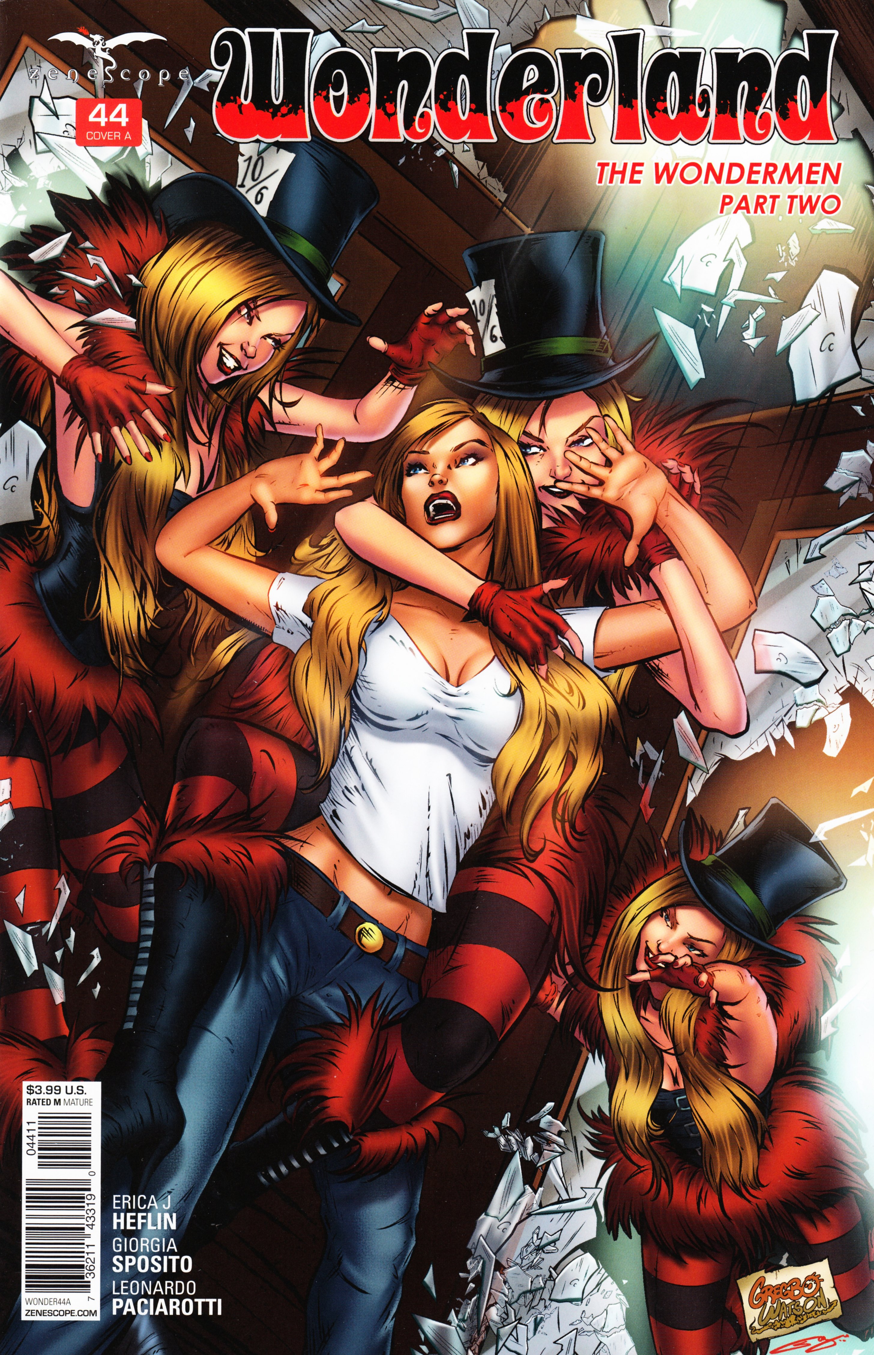 Read online Grimm Fairy Tales presents Wonderland comic -  Issue #44 - 1