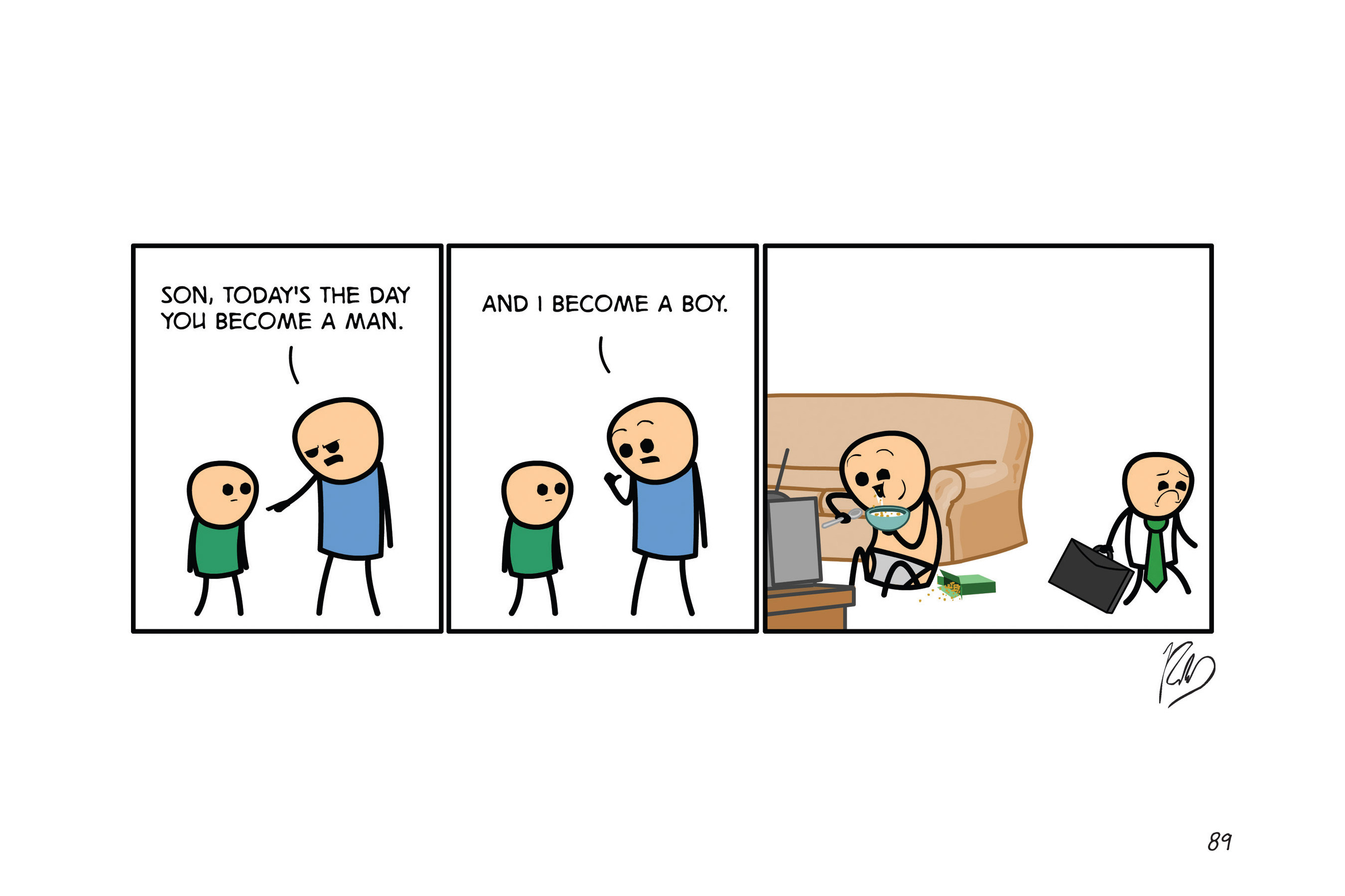 Read online Cyanide & Happiness: Stab Factory comic -  Issue # TPB - 89