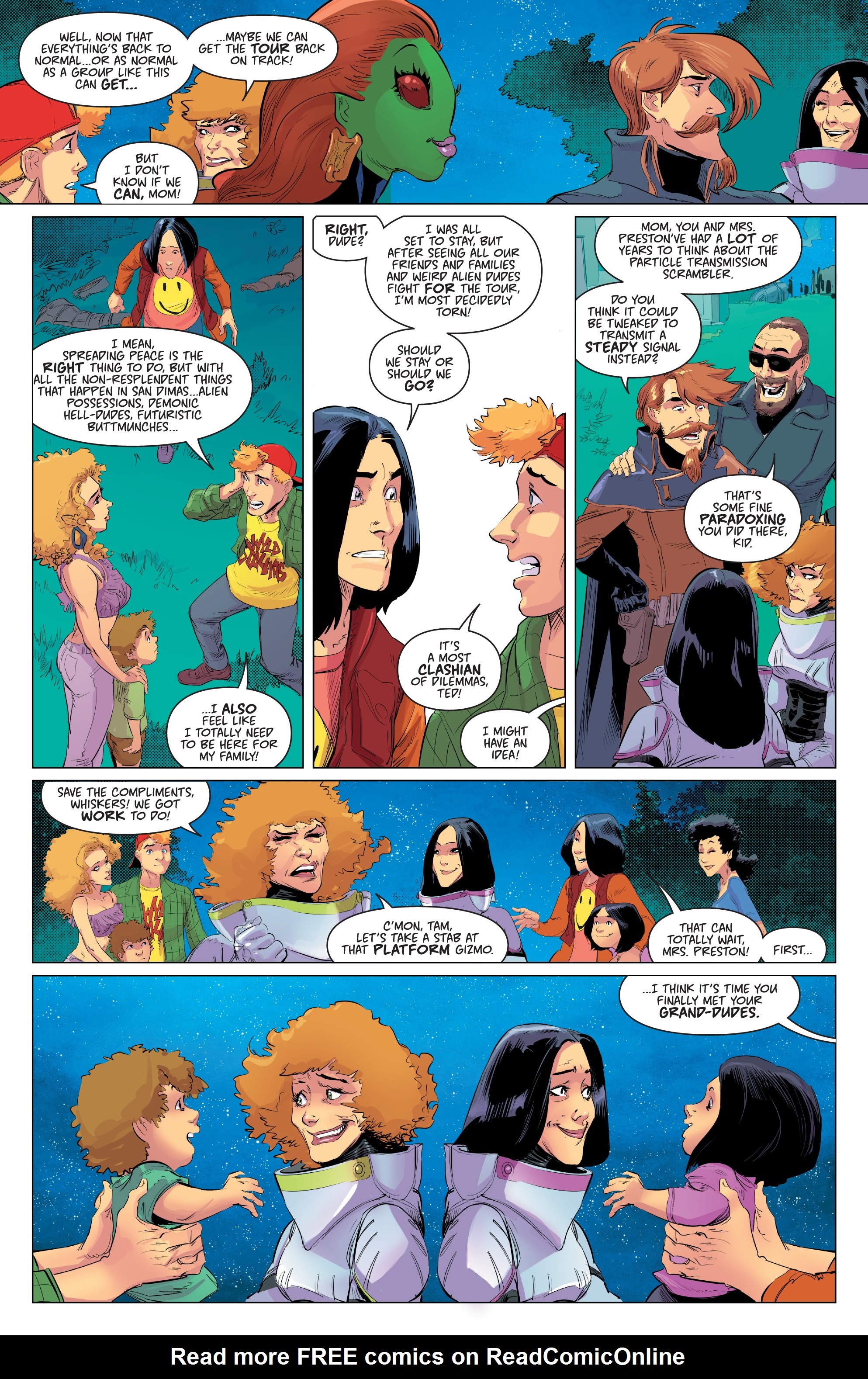 Read online Bill & Ted Save the Universe comic -  Issue # _TPB - 119