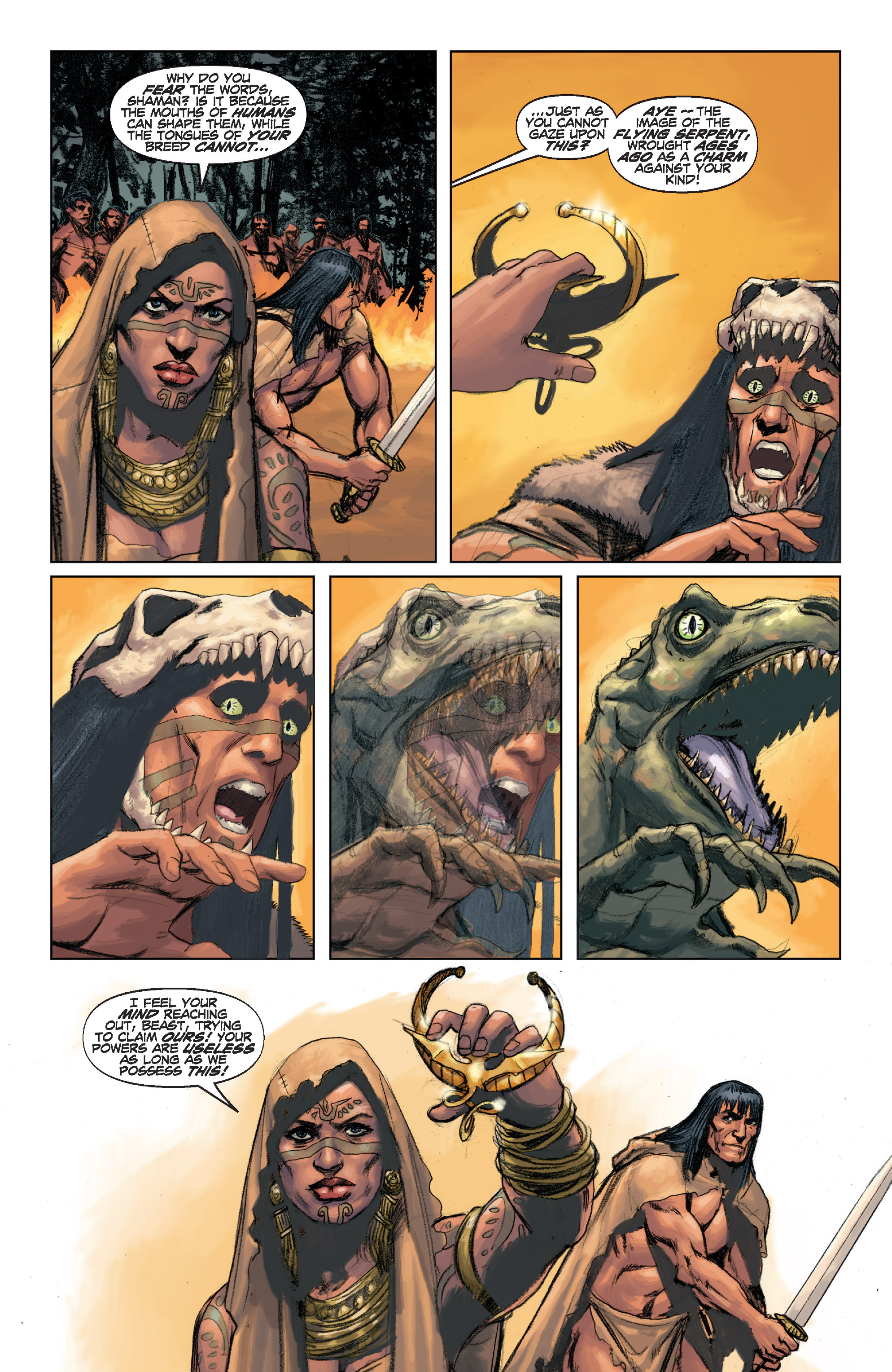 Read online Conan Chronicles Epic Collection comic -  Issue # TPB The Heart of Yag-Kosha (Part 4) - 93